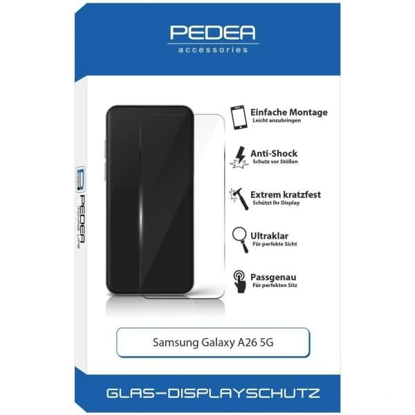 PEDEA Display-Schutzglas Samsung Galaxy A26 5G PEDEA Display-Schutzglas Samsung Galaxy A26 5G