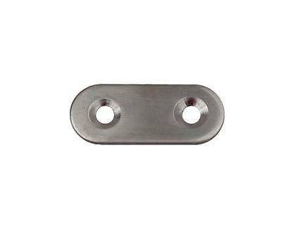 10x Edelstahl Lochplatte Holzverbinder Lochblech Flachverbinder Verbinder 5-14 40x16mm