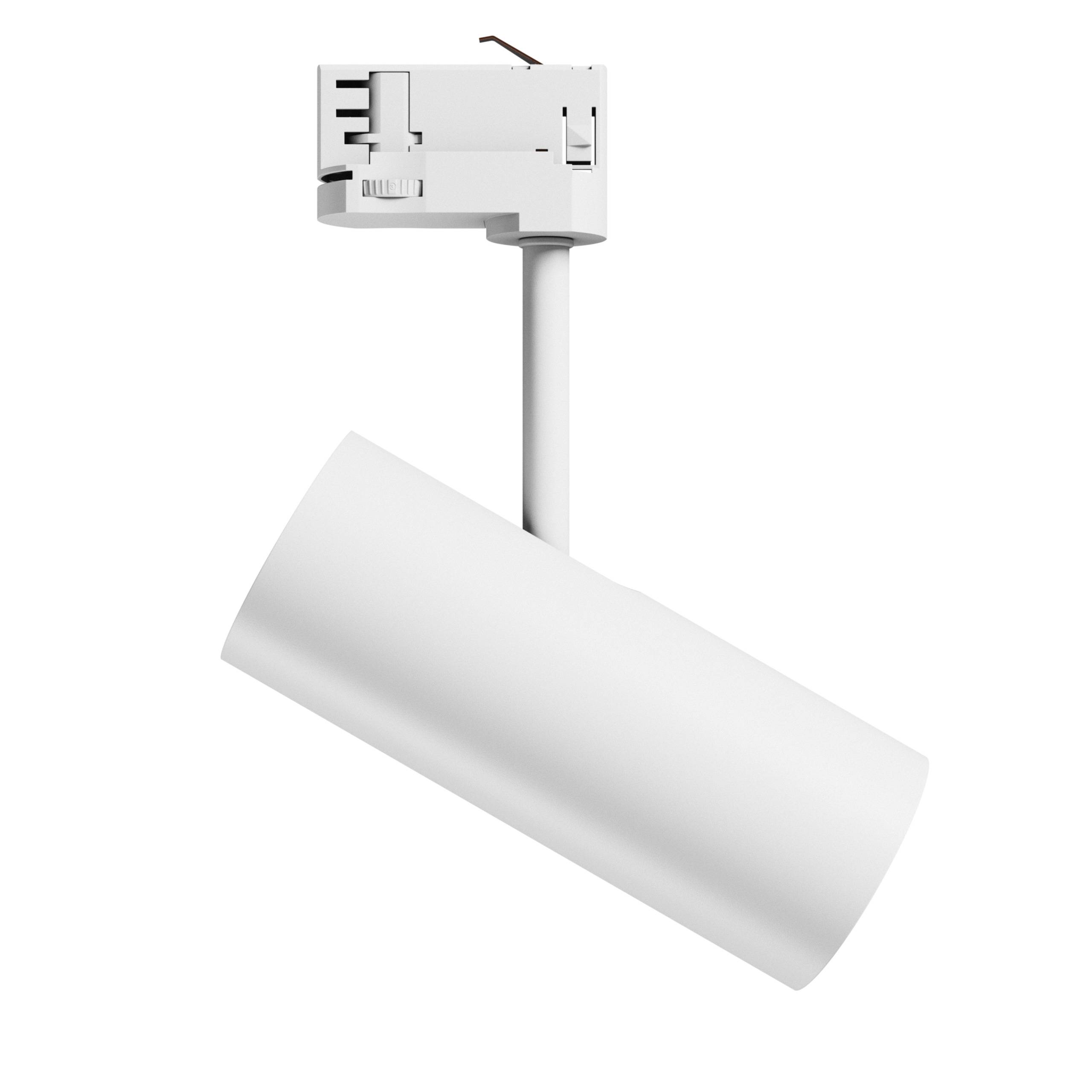 Spectrum LED 3-Phasen Stromschienenstrahler MADARA LIBRA GU10 IP20 max. 10W weiß