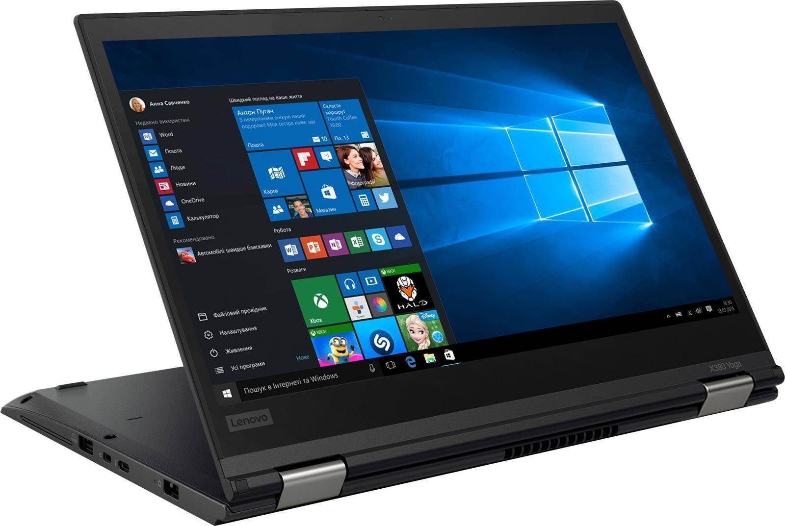 Lenovo ThinkPad Yoga X390 i5-8265U 13.3" FHD 8 GB Webcam Win 11 Pro US 512 GB SSD