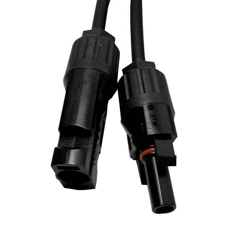 1 Paar 6mm² / 5m Solarstringkabel inkl. montierten T4-Stecker