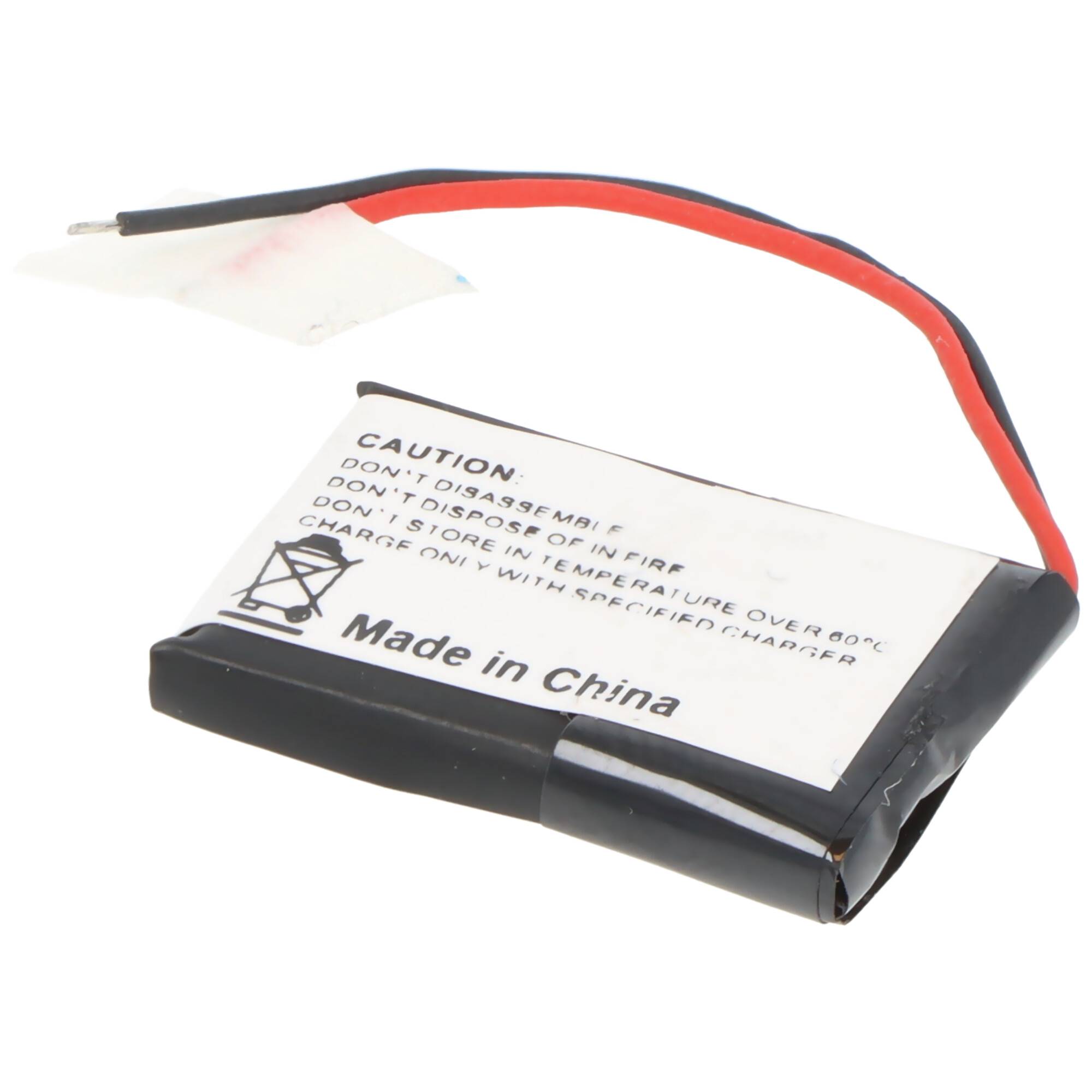 Akku passend für Garmin Forerunner 45, Li-Polymer, 3,8V, 100mAh, 0,38Wh