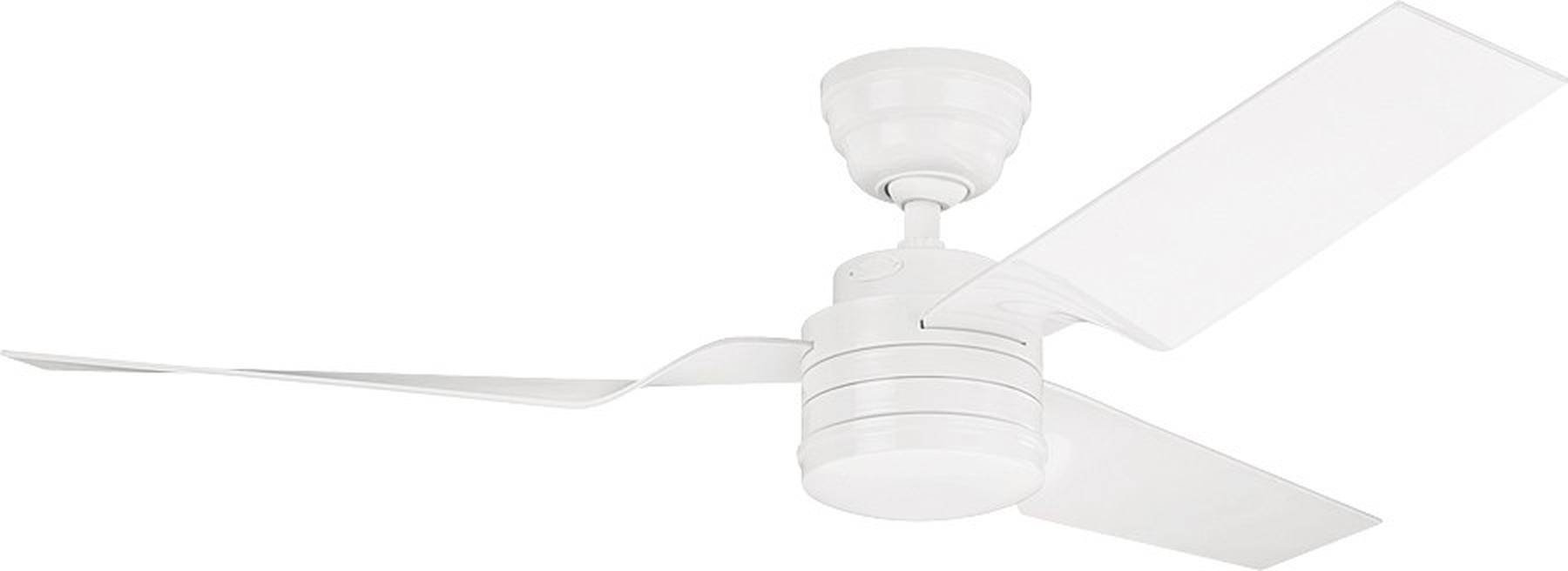 Deckenventilator Flight Weiß 132 cm mit Wandschalter