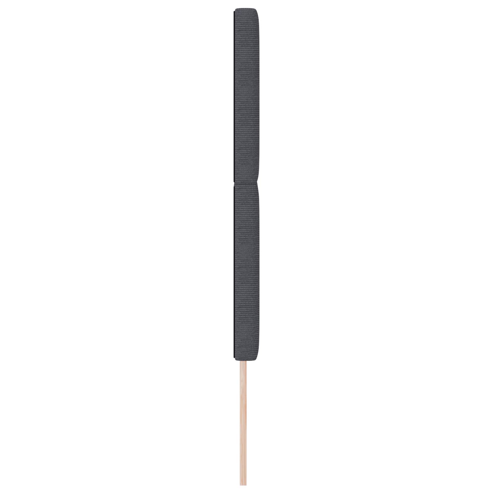 vidaXL Kopfteil Einfarbig Dunkelgrau 140 cm Cordstoff