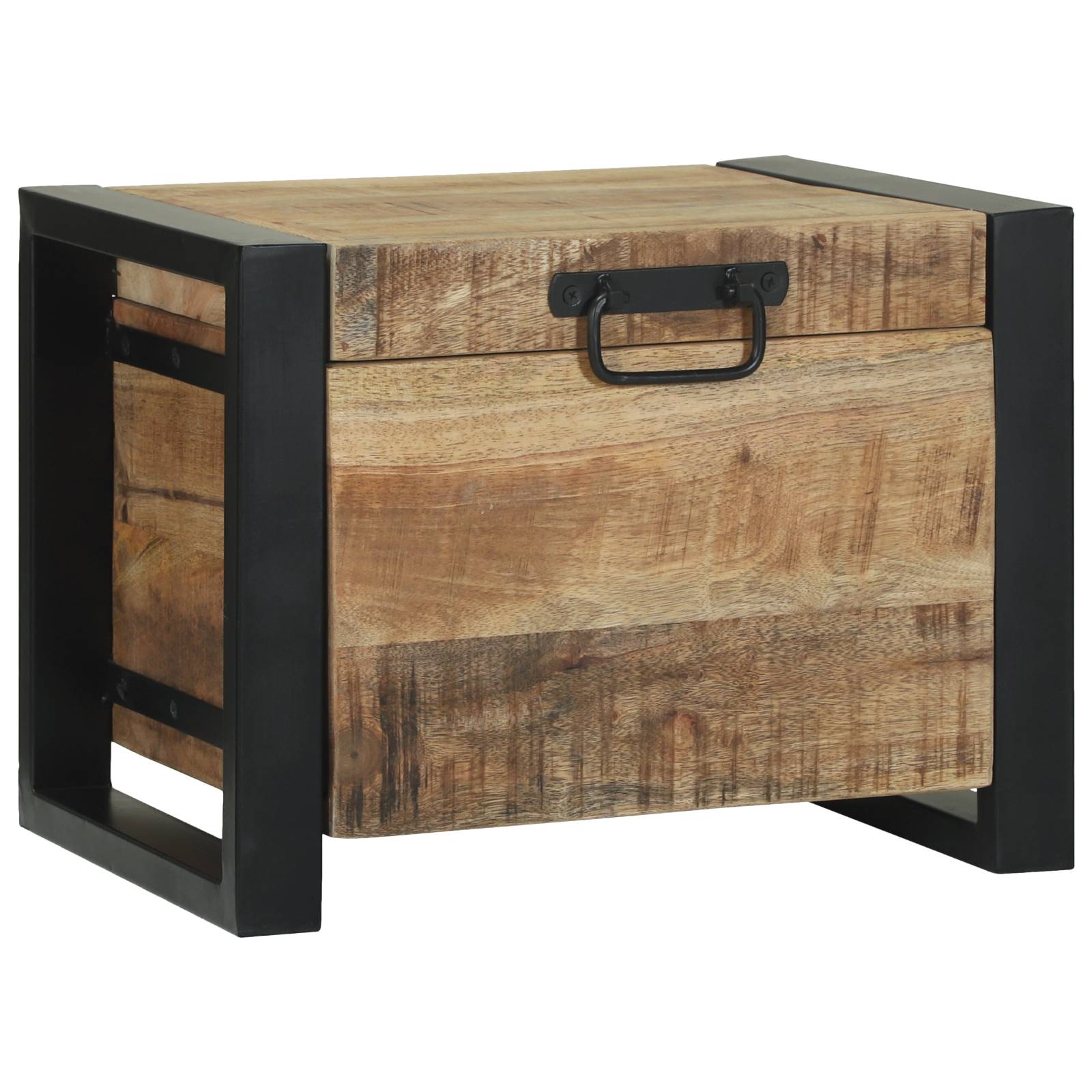 vidaXL Truhen 40x30x30cm Massivholz Mango und Metall