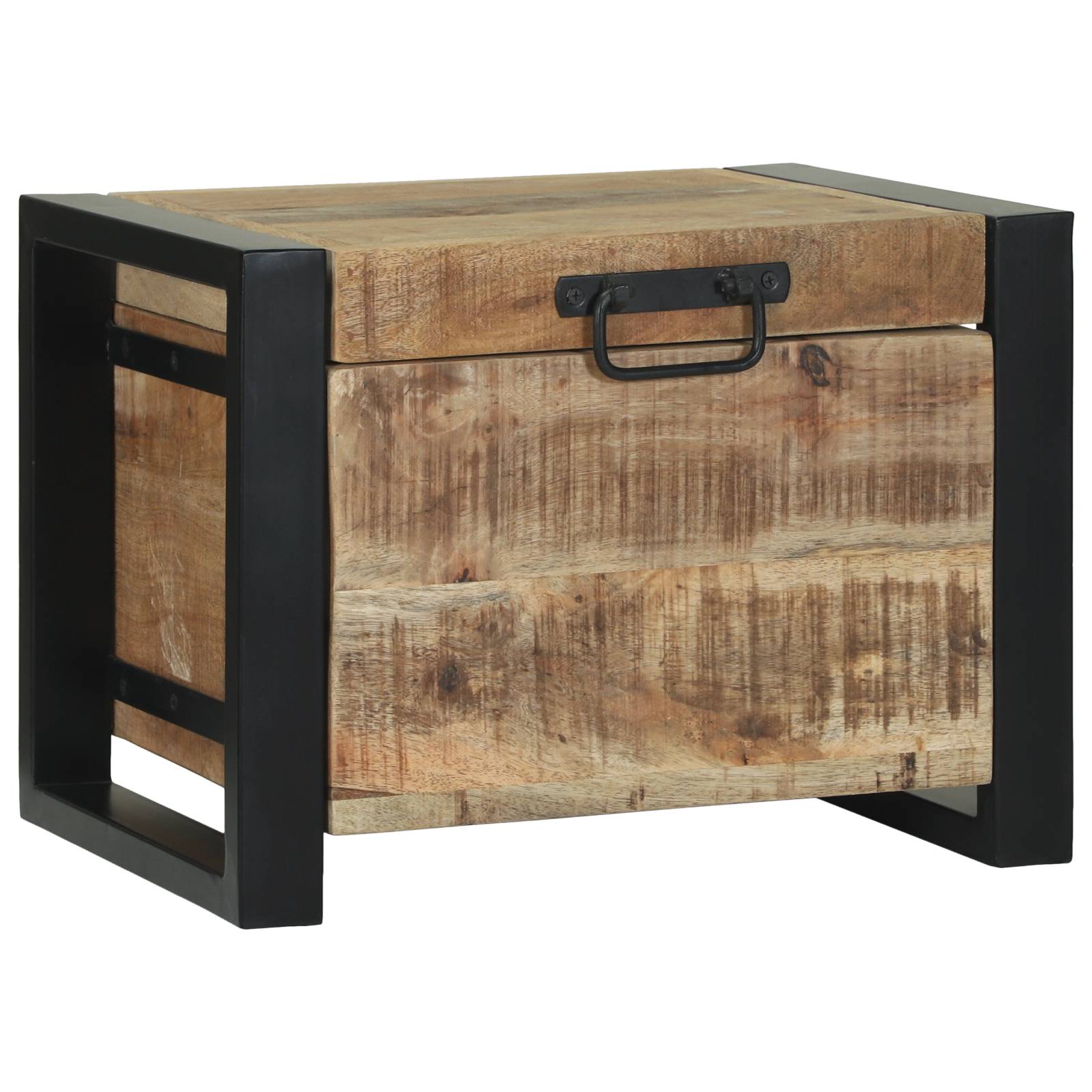 vidaXL Truhen 40x30x30cm Massivholz Mango und Metall