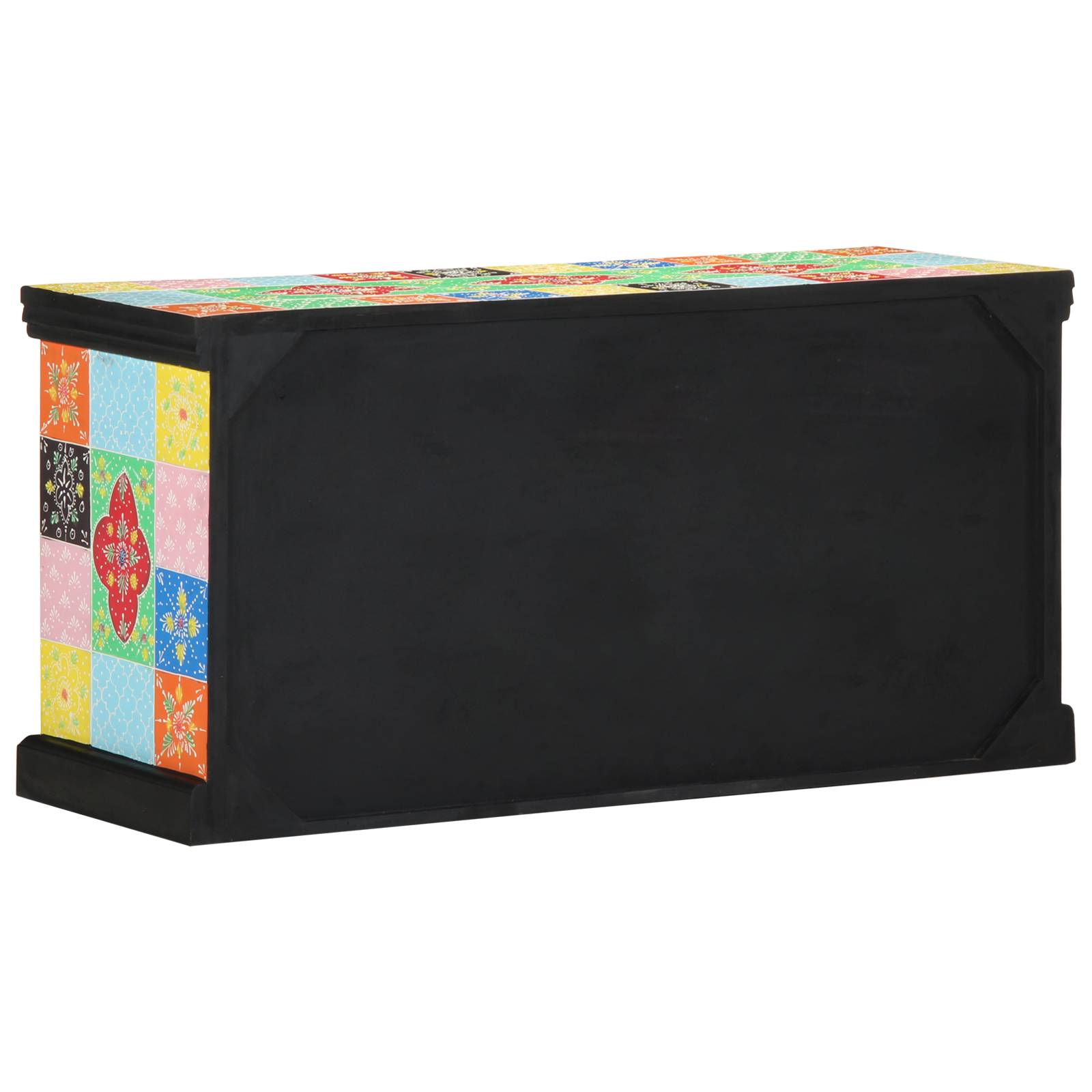 vidaXL TV-Schrank Bunt 100x35x50 cm aus Mangoholz