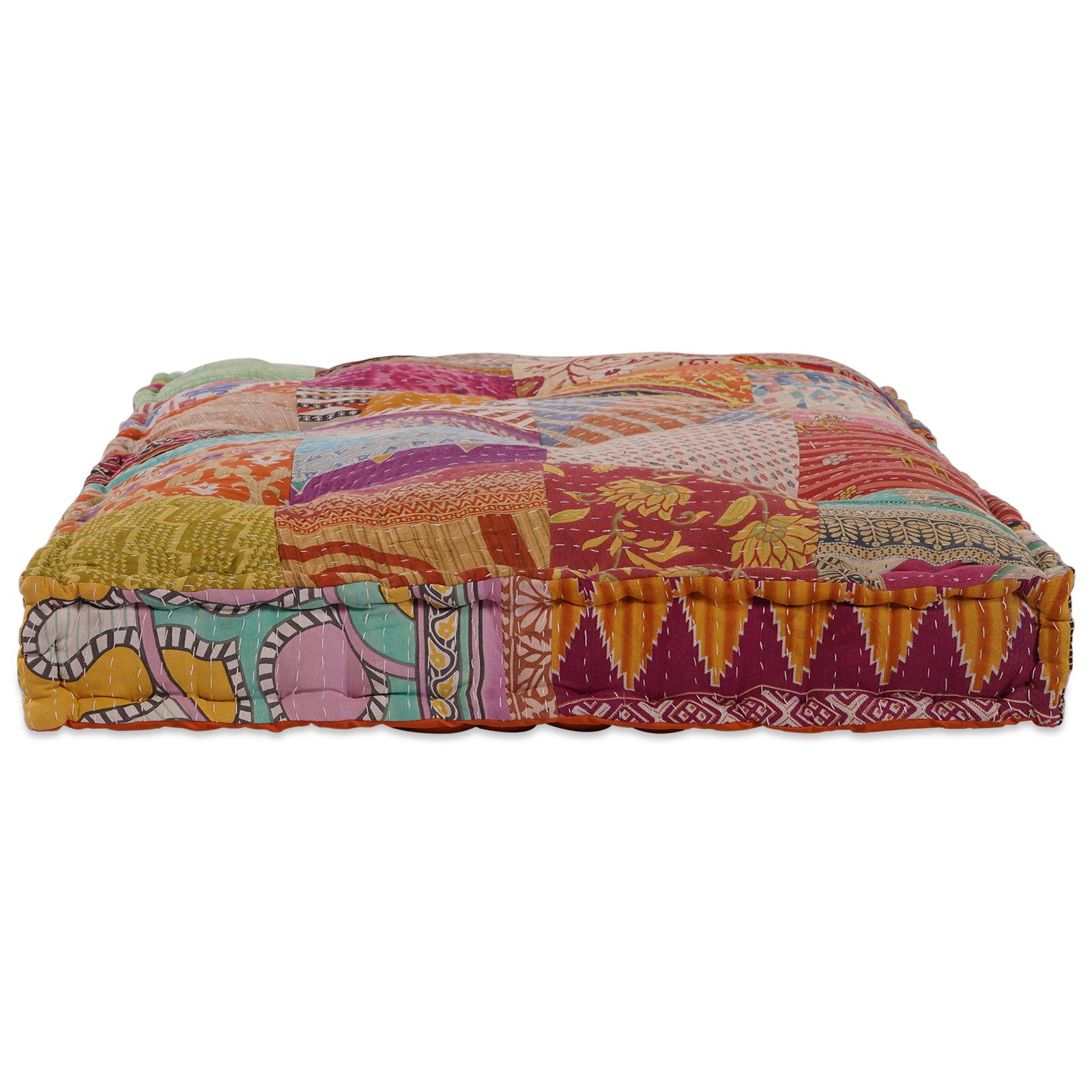 vidaXL Palettenkissen Patchwork Stoff
