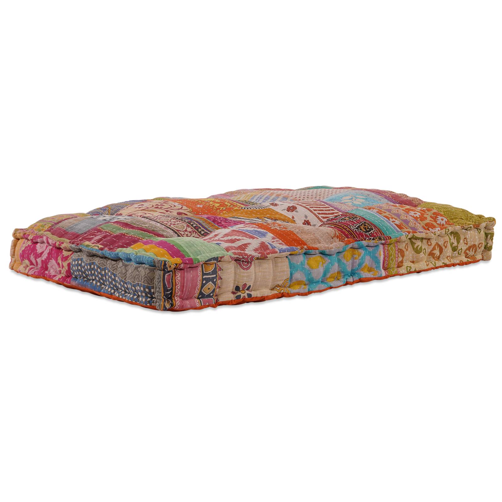 vidaXL Palettenkissen Patchwork Stoff