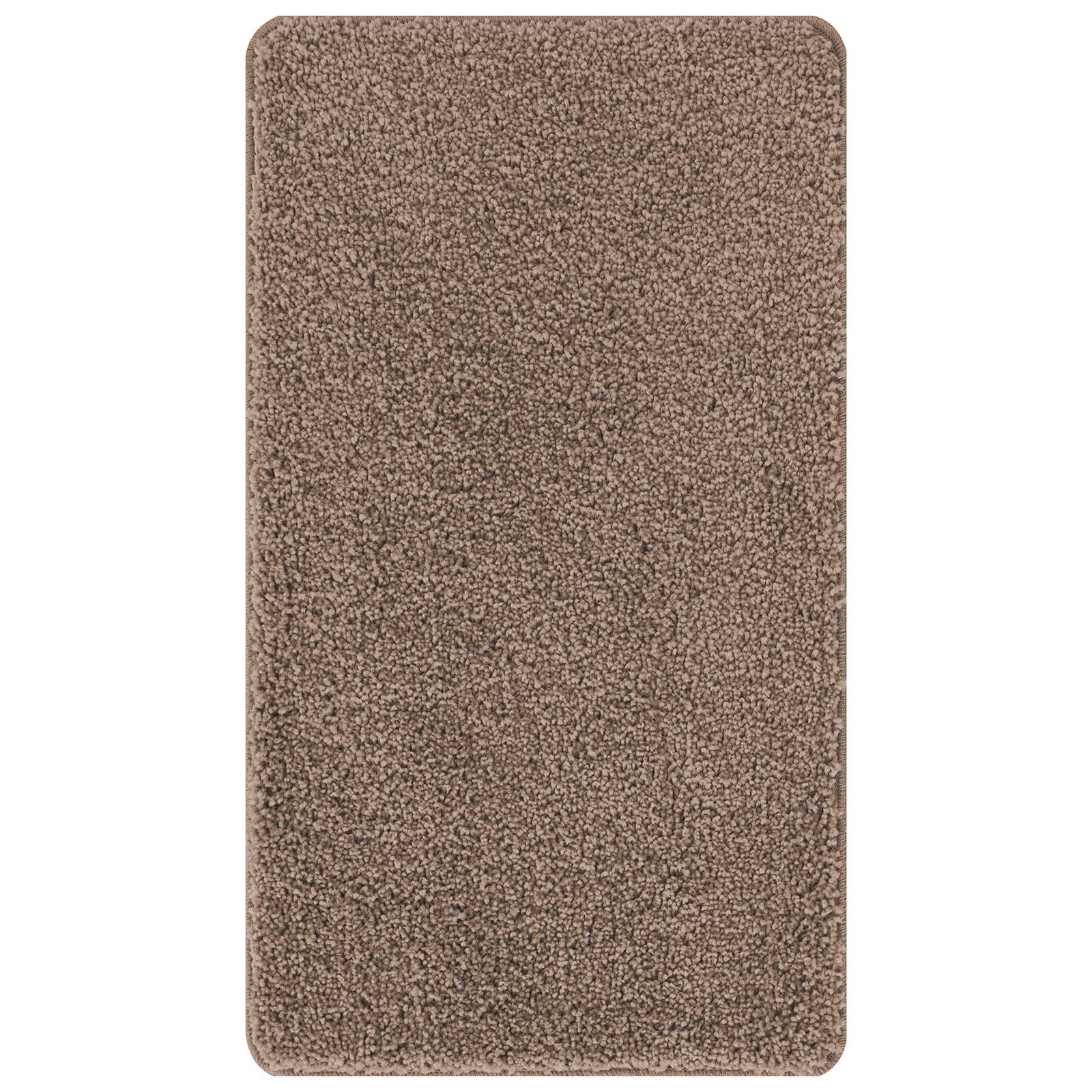 vidaXL Badematte Rechteckig Braun 70x120 cm Polypropylen Rutschfest