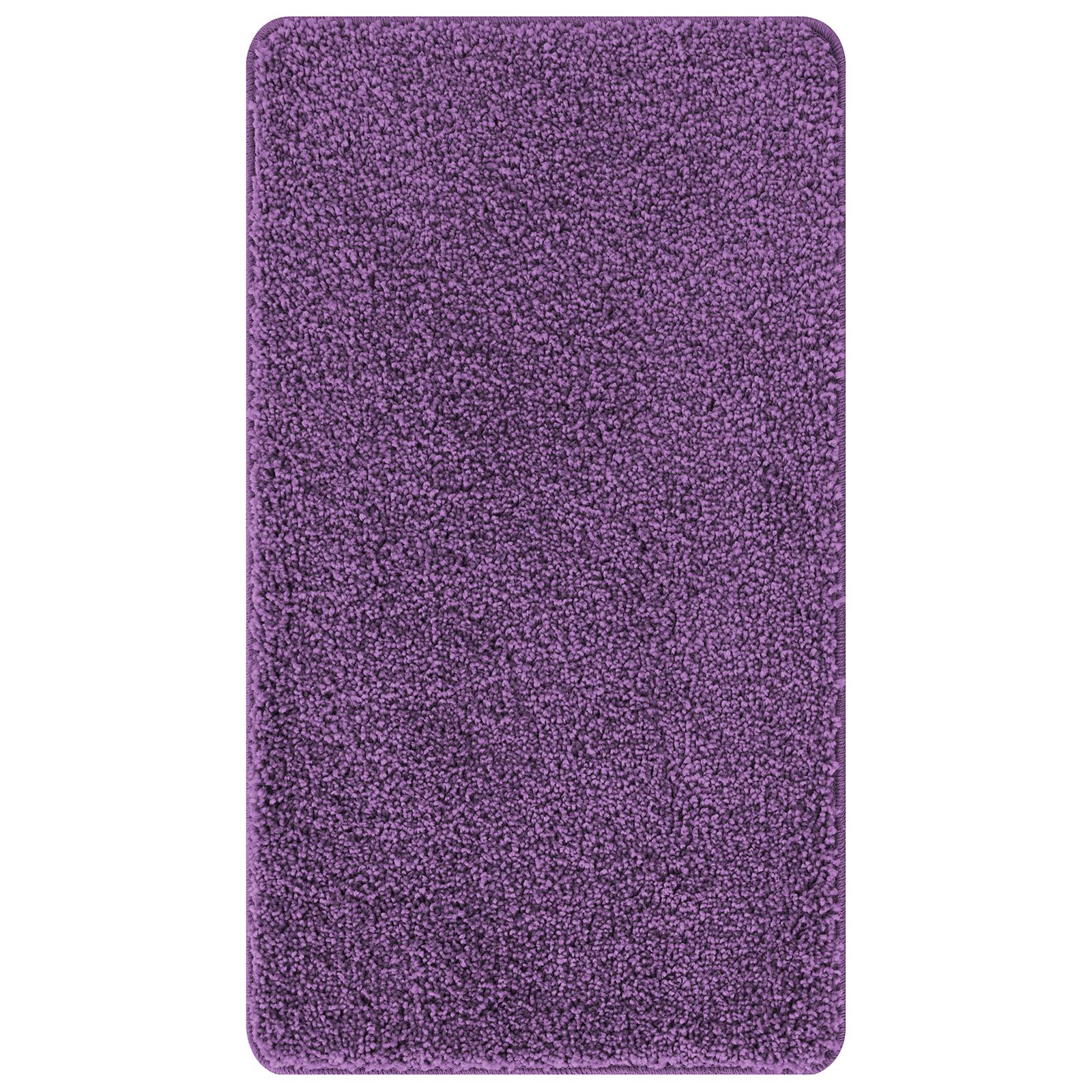 vidaXL Badematte Rechteckig Blau 70x120 cm Polypropylen Rutschfest