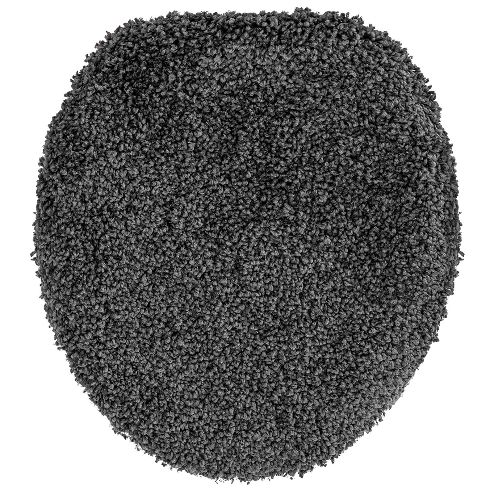 vidaXL 3-tlg. Badematten-Set Dunkelgrau Polypropylen Rutschfest