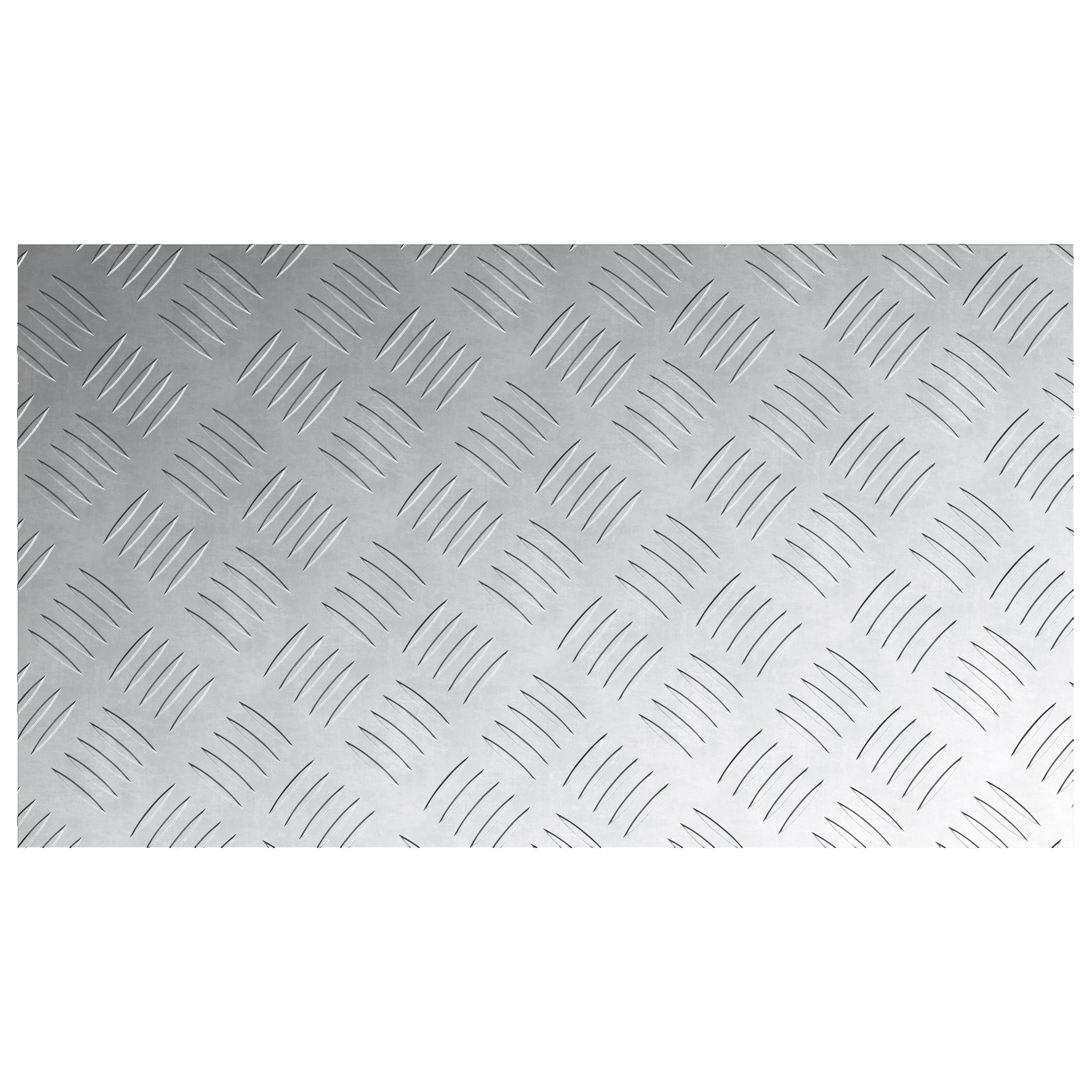 vidaXL Aluminium-Riffelbleche 4 Stk. Rutschfest 70x40 cm