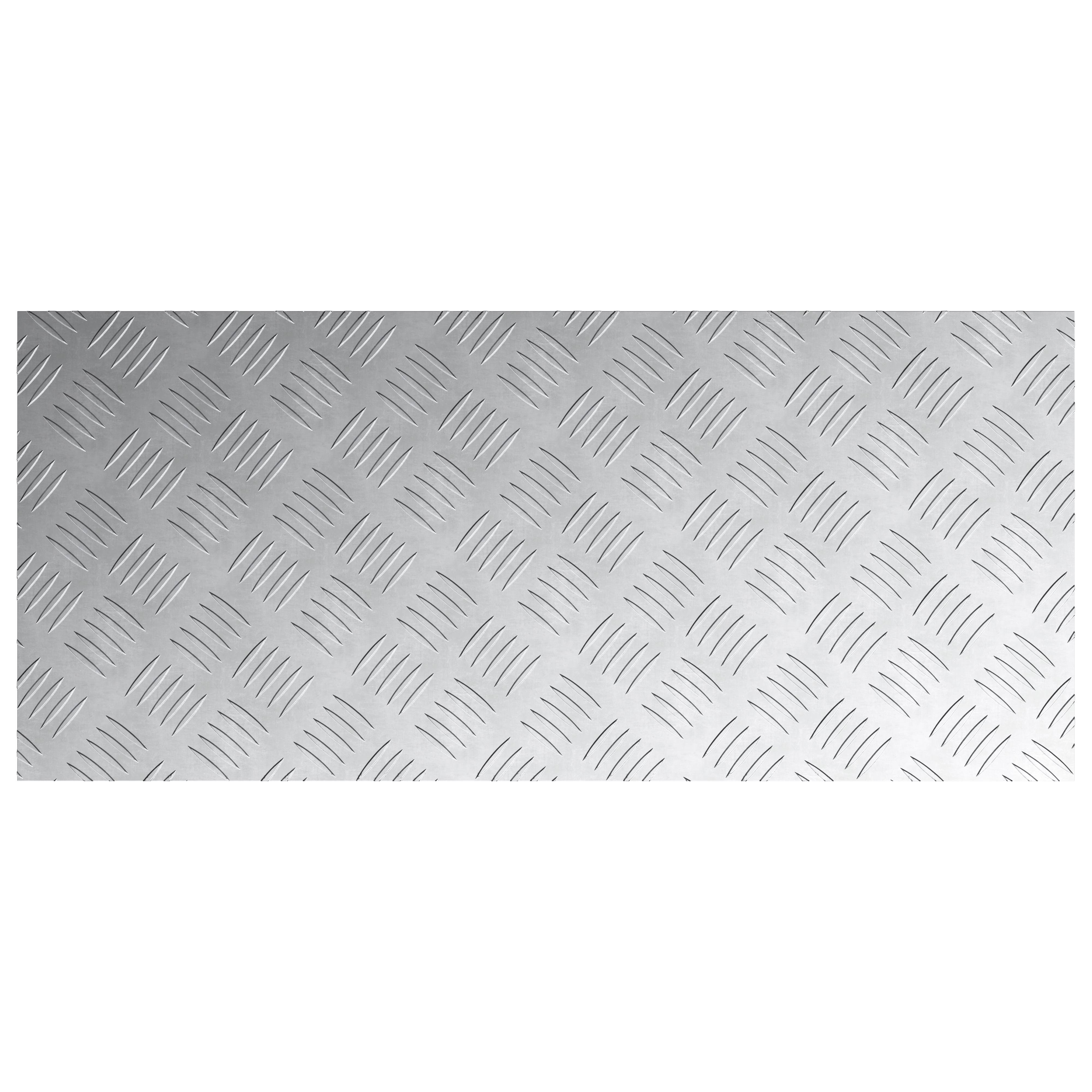 vidaXL Aluminium-Riffelbleche 4 Stk. Rutschfest 90x40 cm