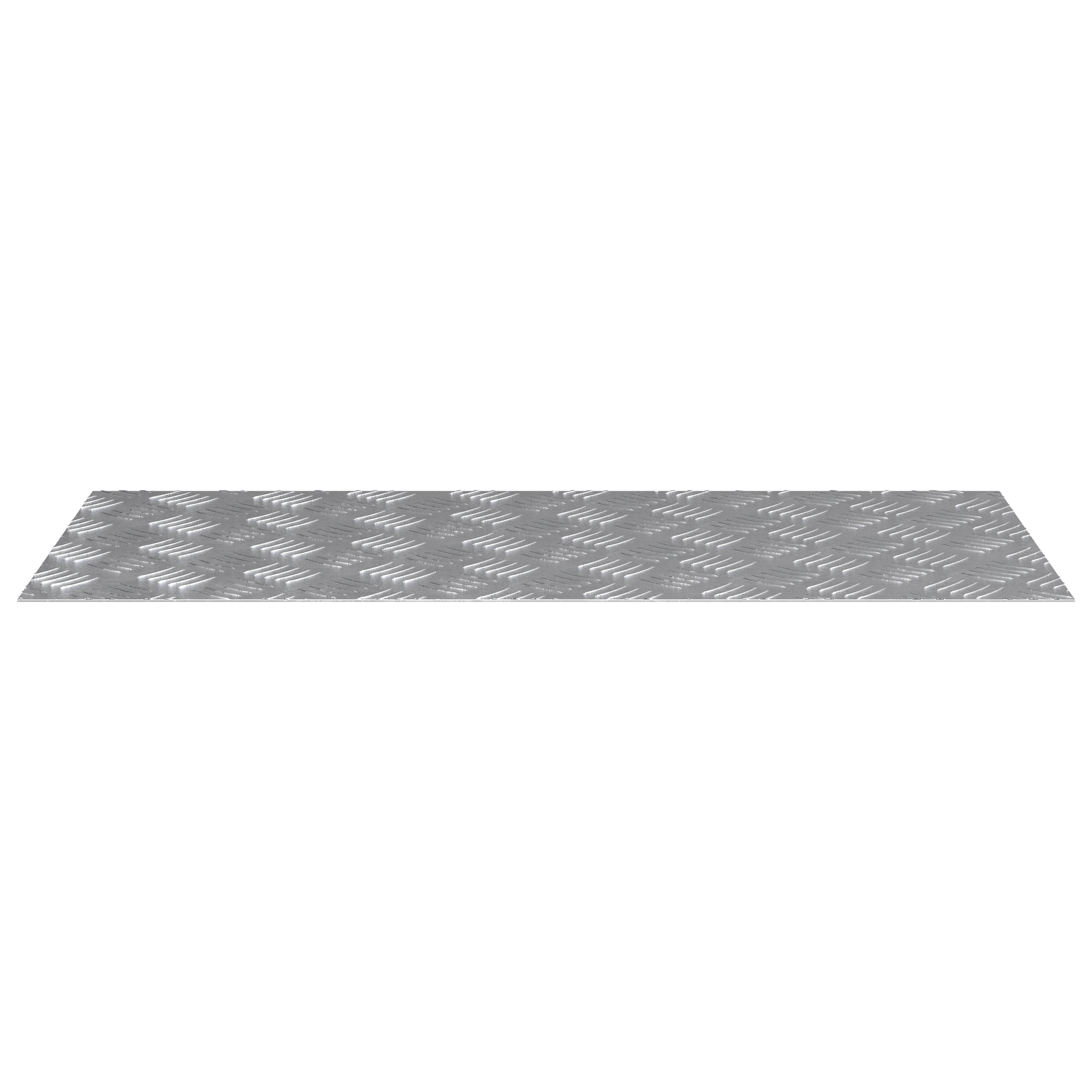 vidaXL Aluminium-Riffelbleche 4 Stk. Rutschfest 90x40 cm