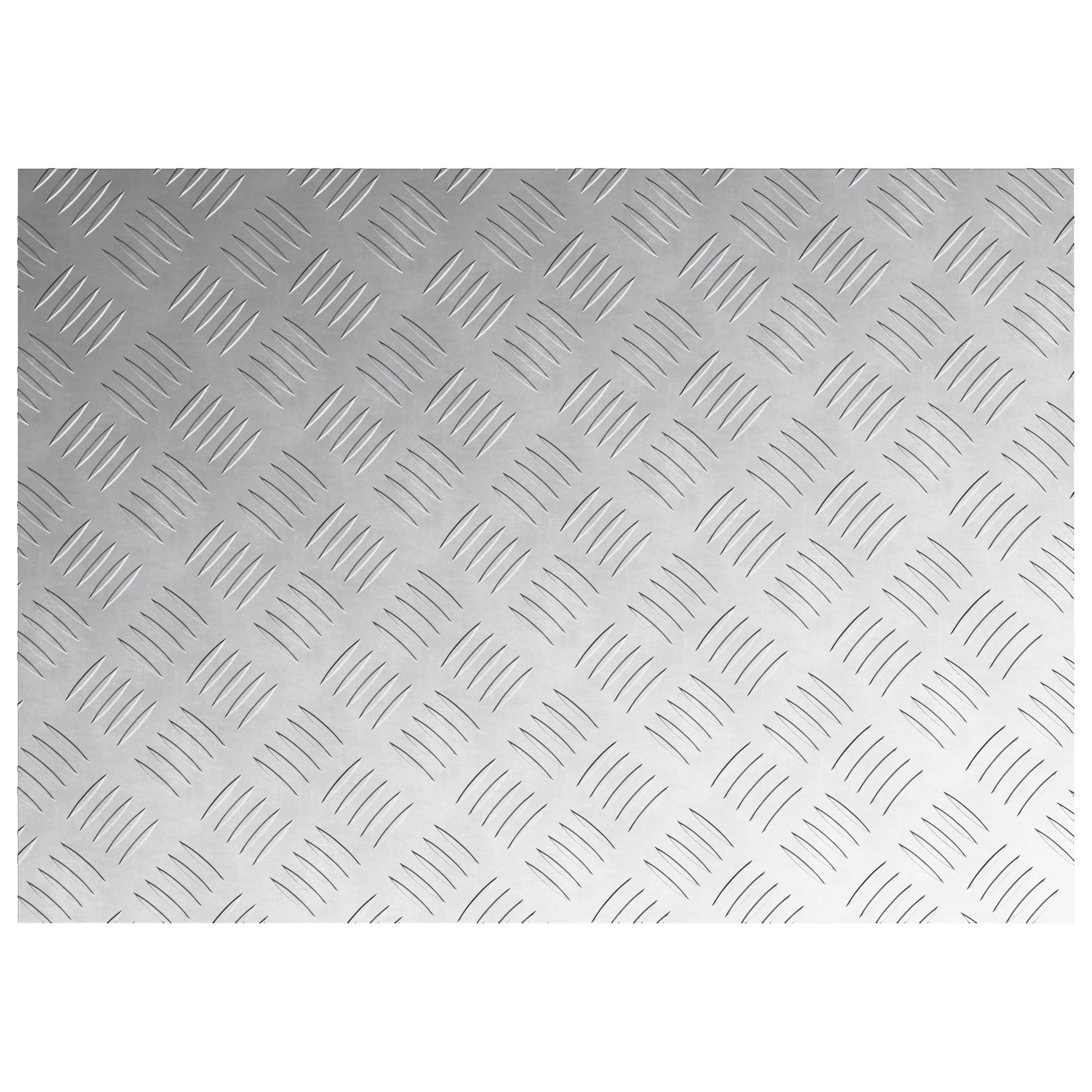 vidaXL Aluminium-Riffelbleche 4 Stk. Rutschfest 70x50 cm