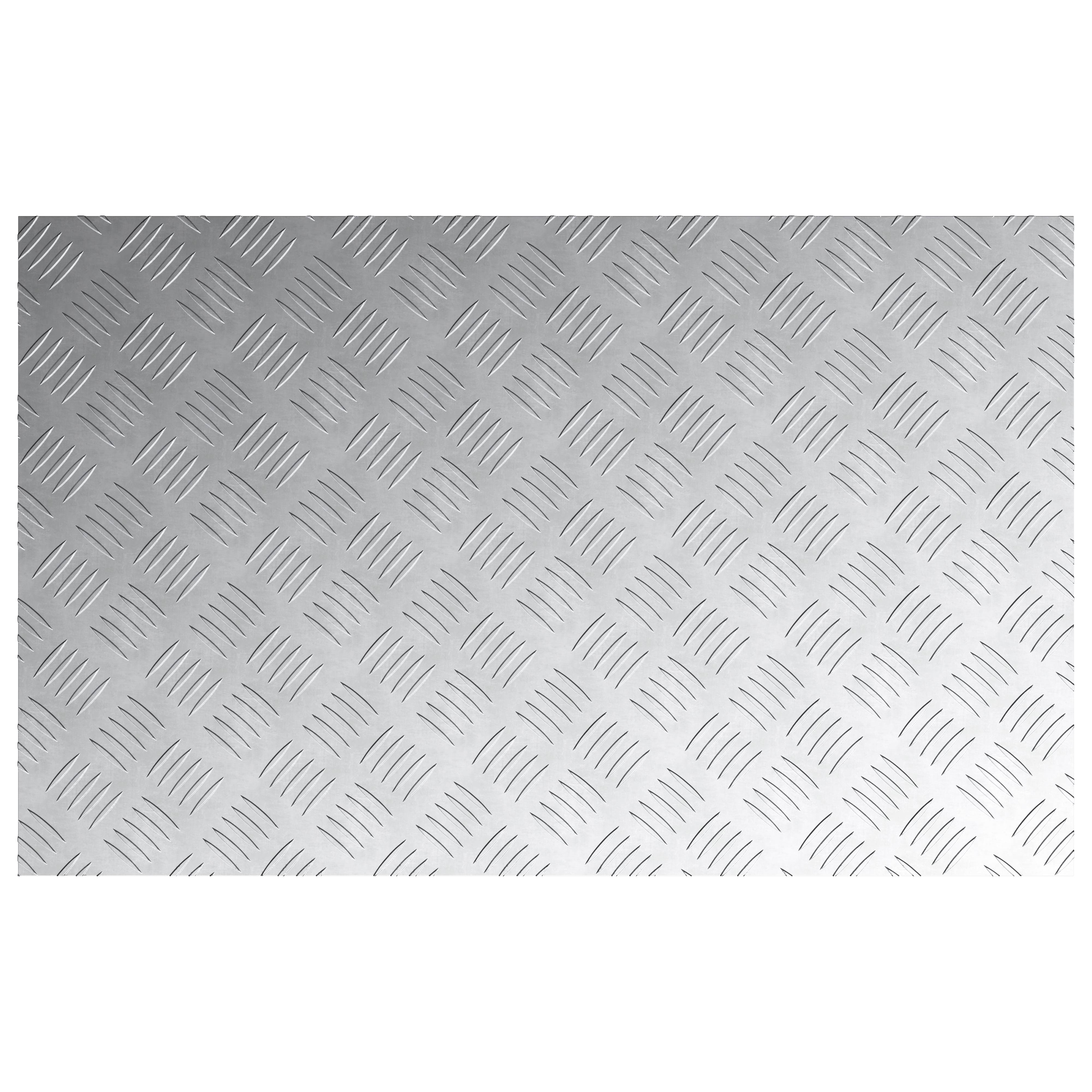 vidaXL Aluminium-Riffelbleche 4 Stk. Rutschfest 80x50 cm