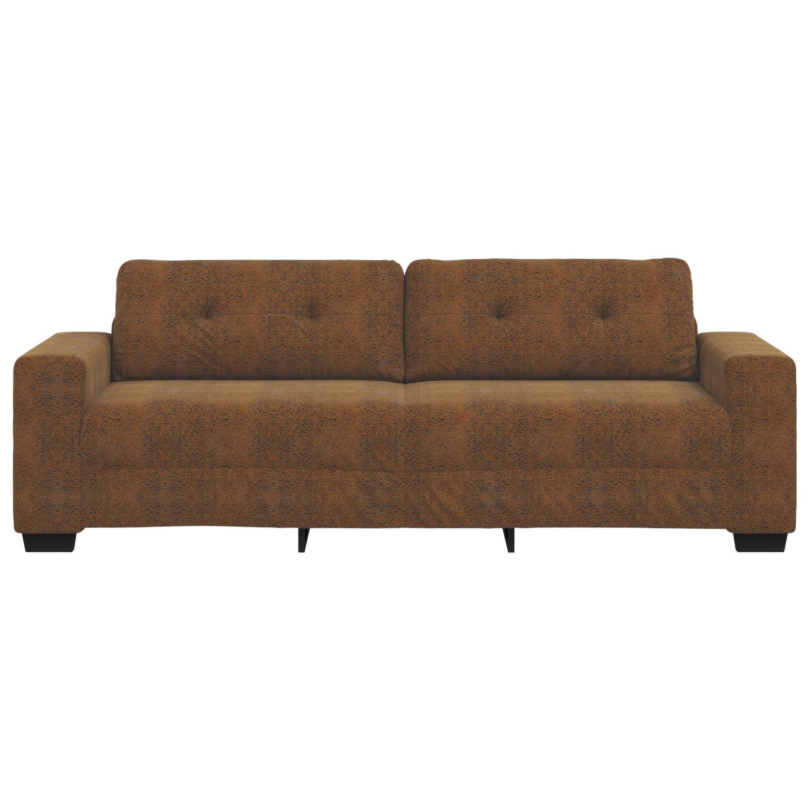 vidaXL Sofa 3-Sitzer Braun 180 cm Kunstleder