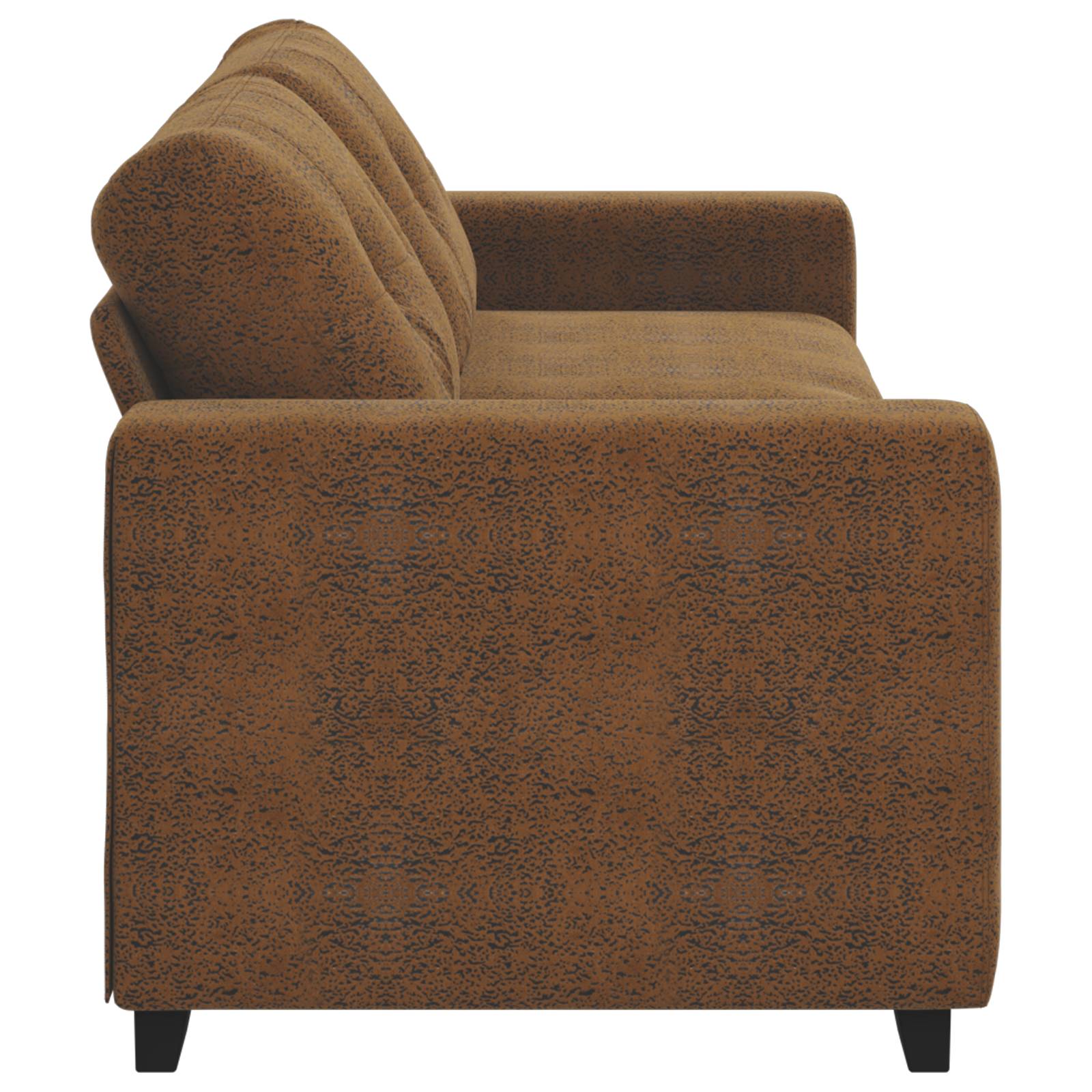 vidaXL Sofa 3-Sitzer Braun 180 cm Kunstleder