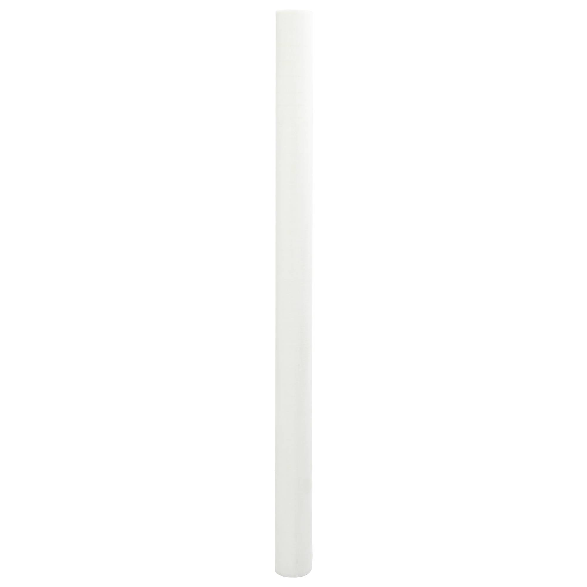 vidaXL Insektenschutzgitter Weiß 112x500 cm Fiberglas