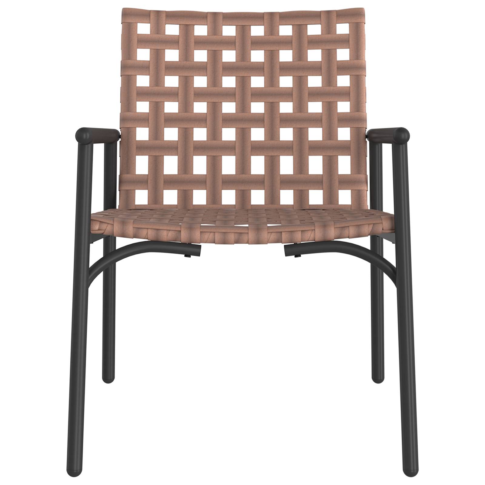 vidaXL Gartenstühle 2 Stk. Schwarz 79x56x73,5 cm Poly Rattan