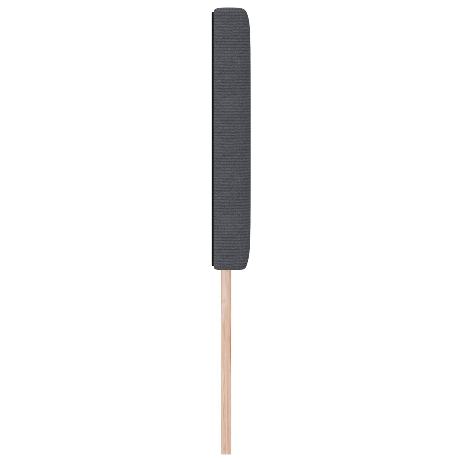 vidaXL Kopfteil Einfarbig Dunkelgrau 140 cm Cordstoff