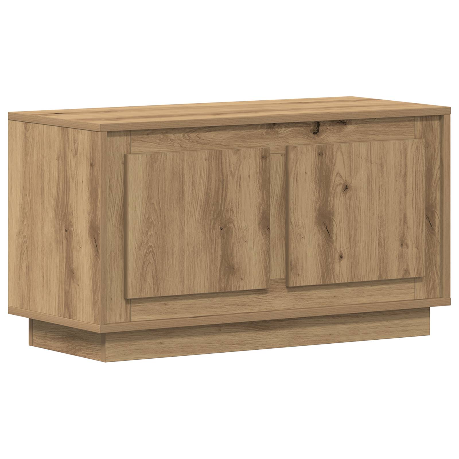 vidaXL TV-Schrank Artisan Eiche 80x35x45 cm Holzwerkstoff