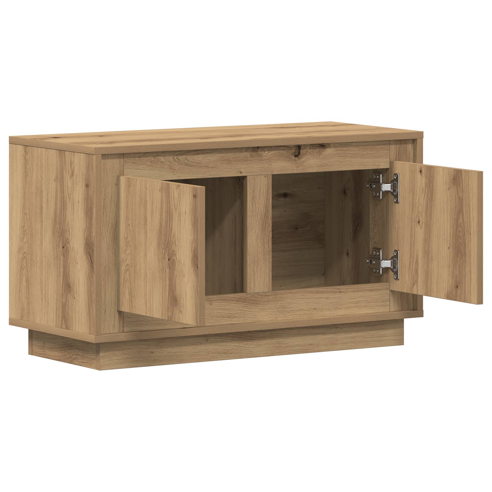 vidaXL TV-Schrank Artisan Eiche 80x35x45 cm Holzwerkstoff