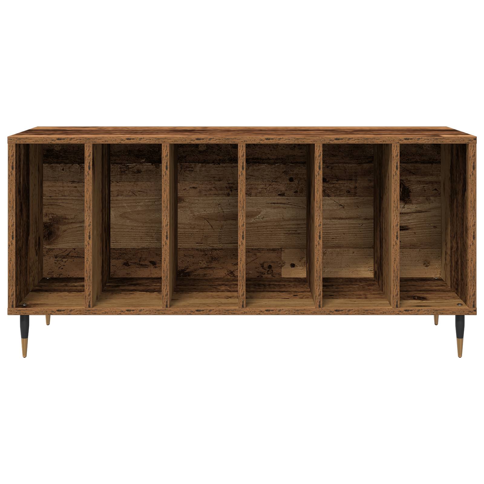 vidaXL Schallplattenschrank Altholz 100x38x48 cm Holzwerkstoff
