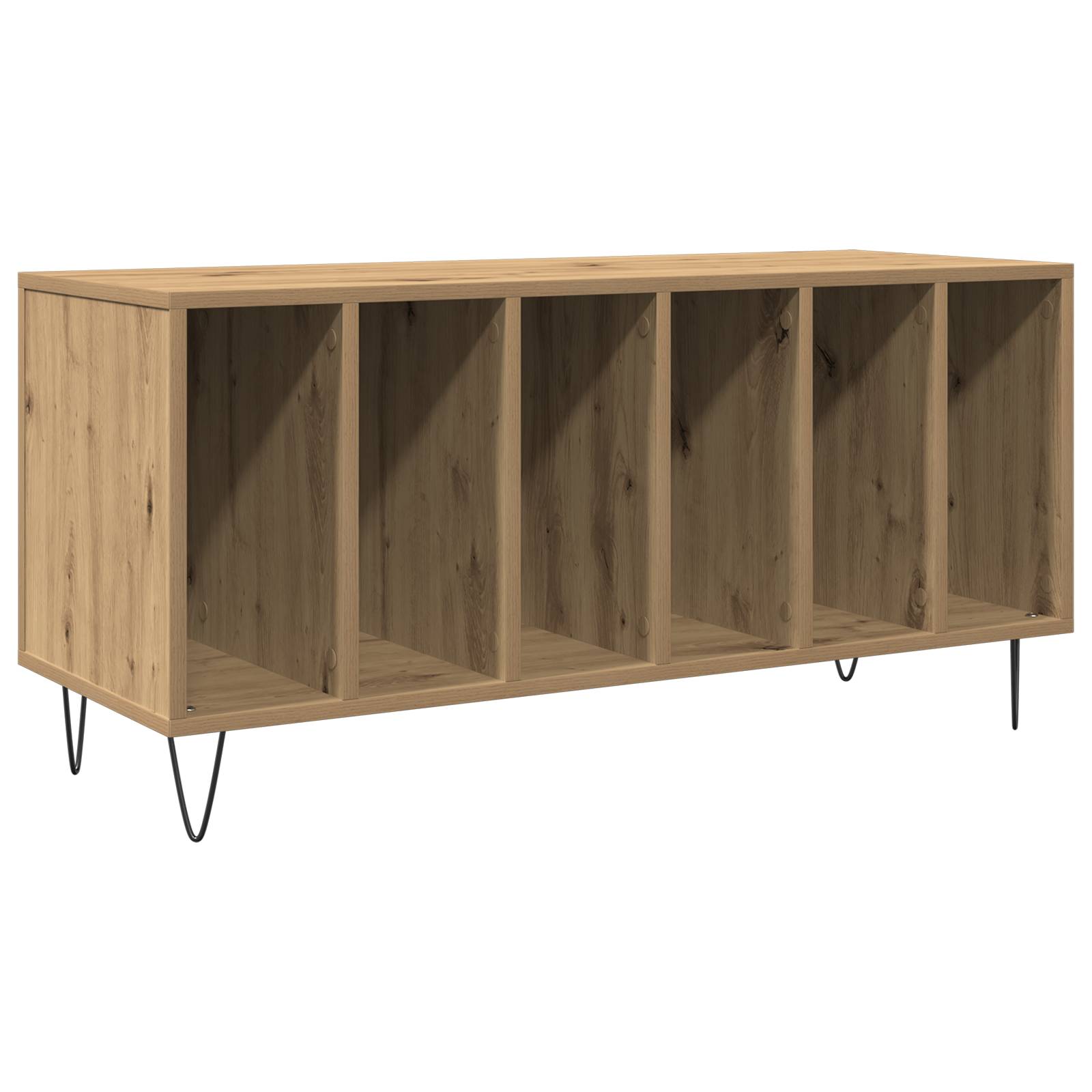 vidaXL Schallplattenschrank Altholz 100x38x48 cm Holzwerkstoff