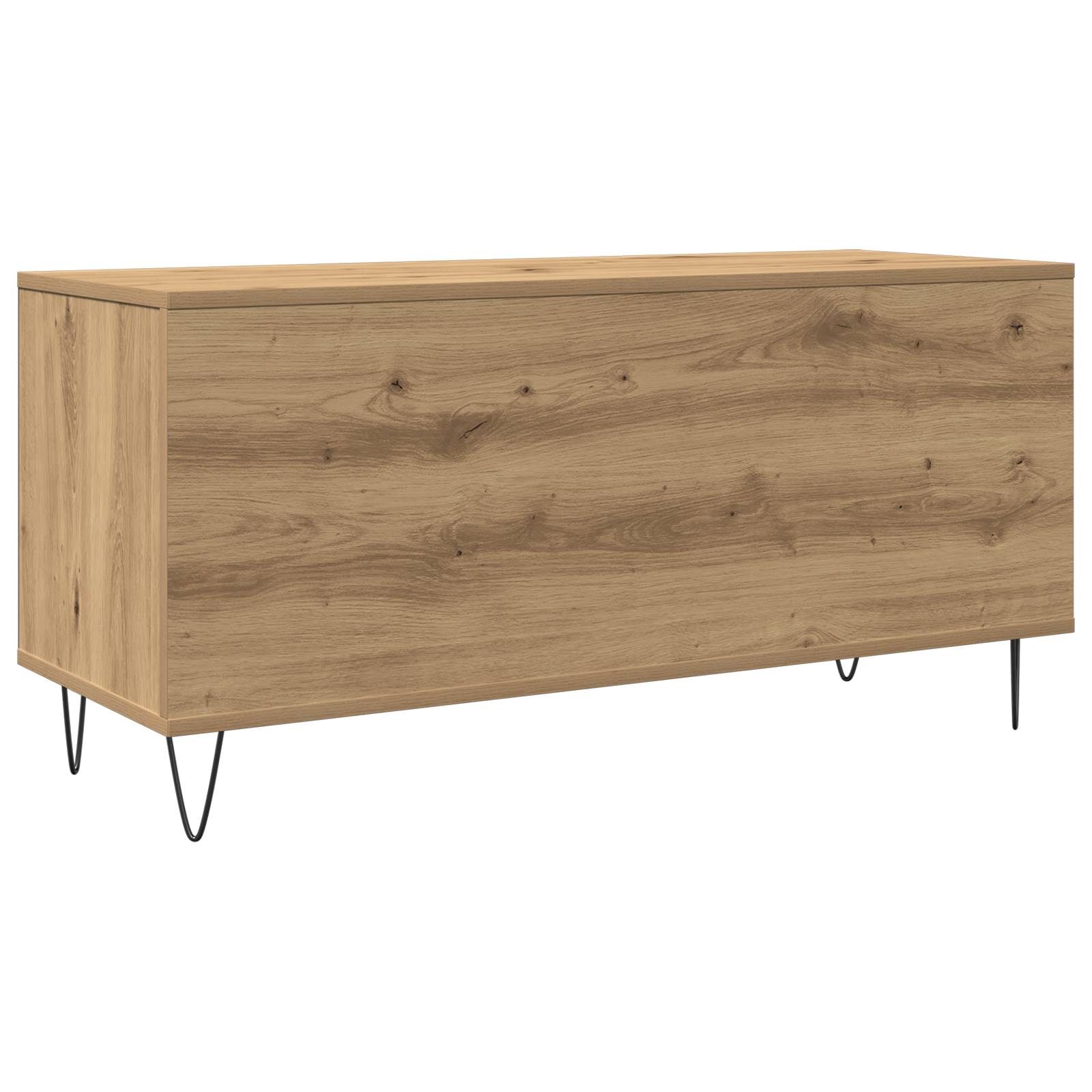 vidaXL Schallplattenschrank Altholz 100x38x48 cm Holzwerkstoff
