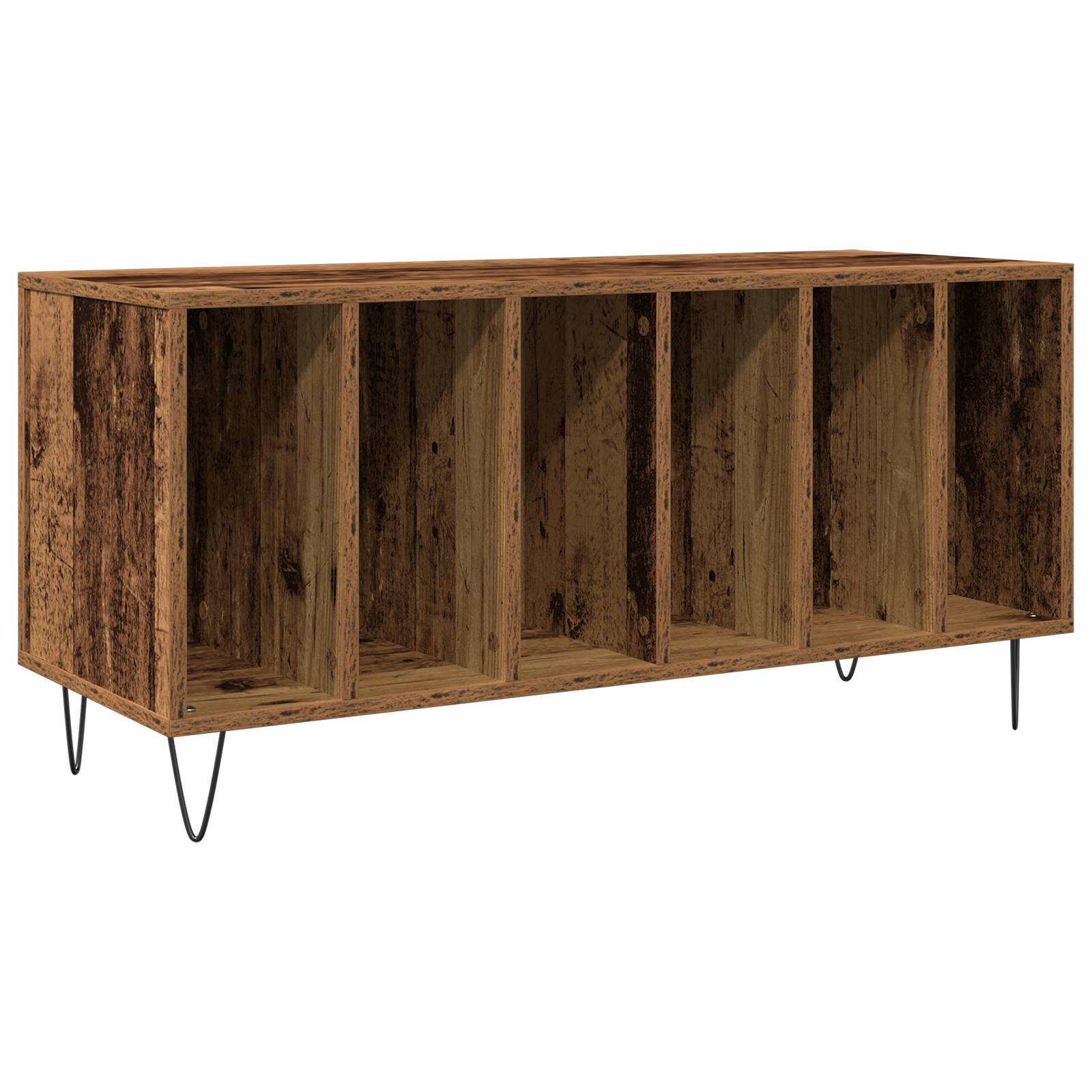 vidaXL Schallplattenschrank Artisan Oak 100x38x48 cm Holzwerkstoff