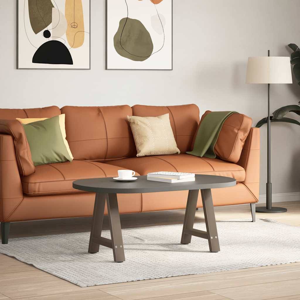 vidaXL Couchtischbeine A-Form 2 Stk. 50x(42-43) cm Stahl