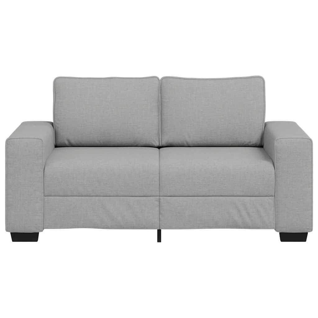 vidaXL 2-Sitzer-Sofa Wolkengrau 120 cm Stoff