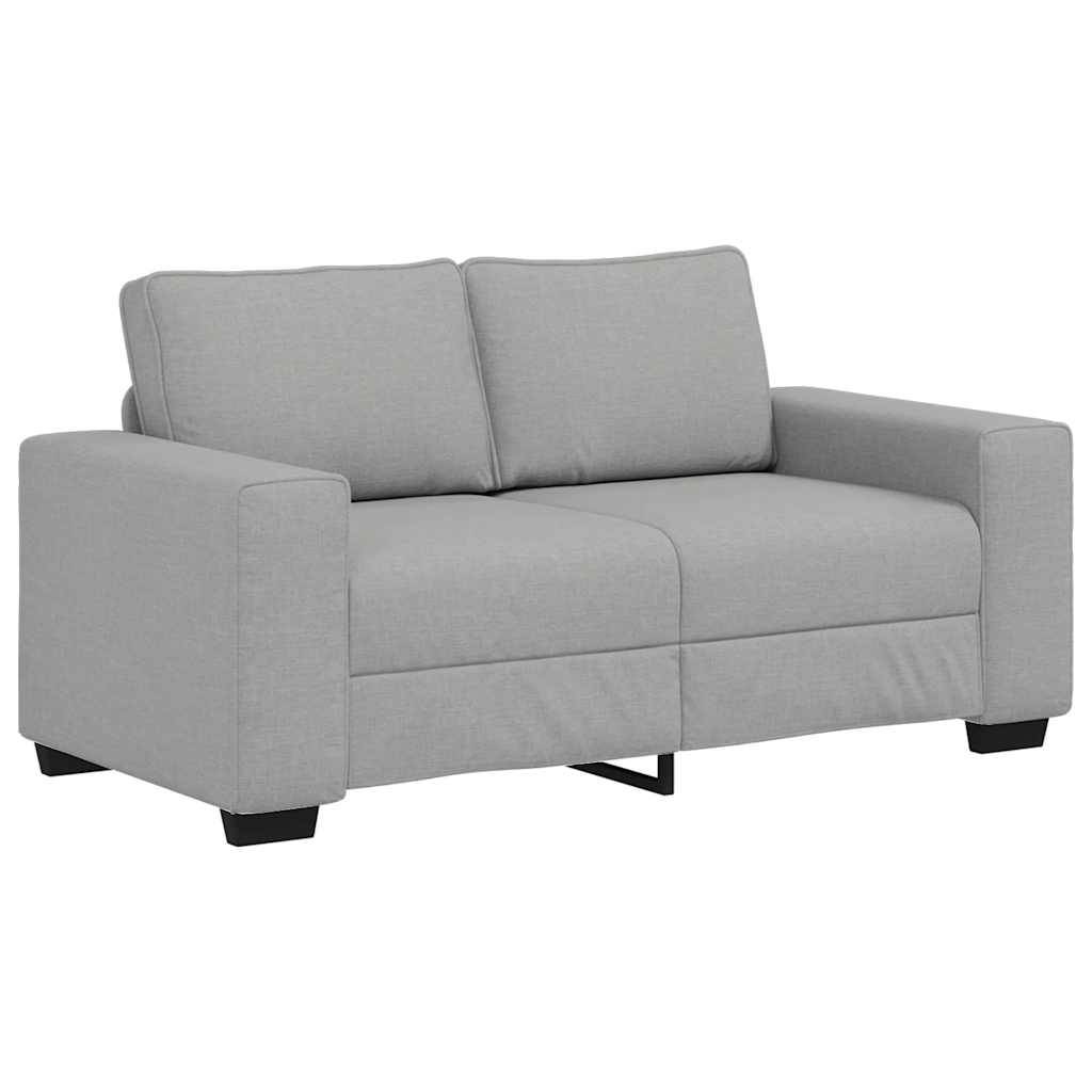 vidaXL 2-Sitzer-Sofa Wolkengrau 120 cm Stoff