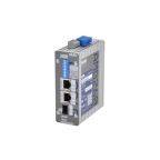 AMG Systems AMG260-2G-1S-PD, Industrieller PoE Medienkonverter, 2 x 10/100/1000BT RJ45 , 1 x 100/1000FX SFP Slot, ohne