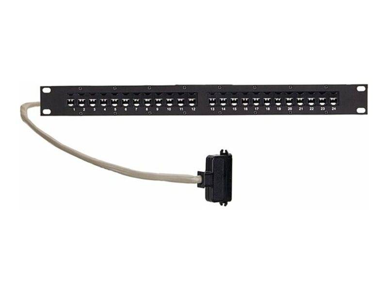 AudioCodes Patch Panel - Rack montierbar - RJ-11 X 24 - 48.3 cm (19")