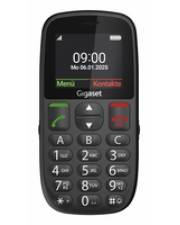 Gigaset GL395 schwarz 5,6 cm 2.2 Zoll TFT Display grosse Tasten einfache Bedienung SOS