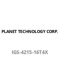 Planet Industrial L2/L4 16-Port Managed Switch IGS-4215-16T4
