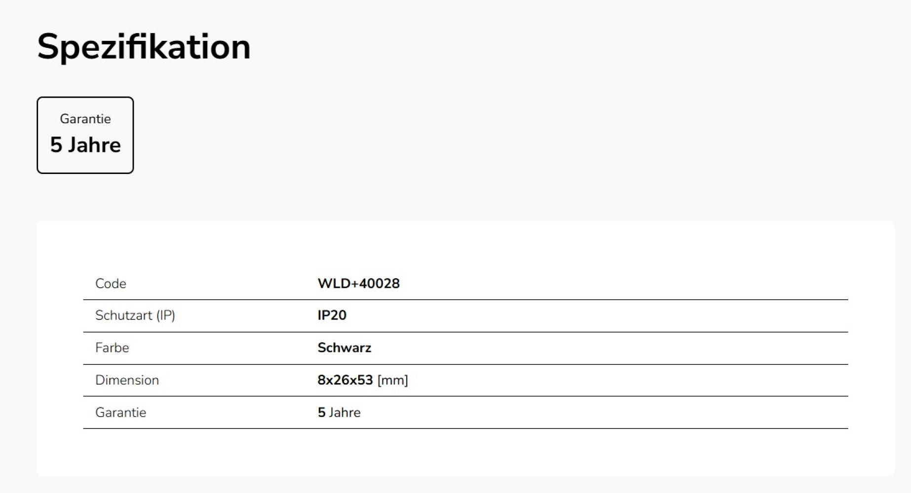 Spectrum LED SYSTEM SHIFT 2er-Set Endkappe für 48V Schienensystem IP20 Schwarz