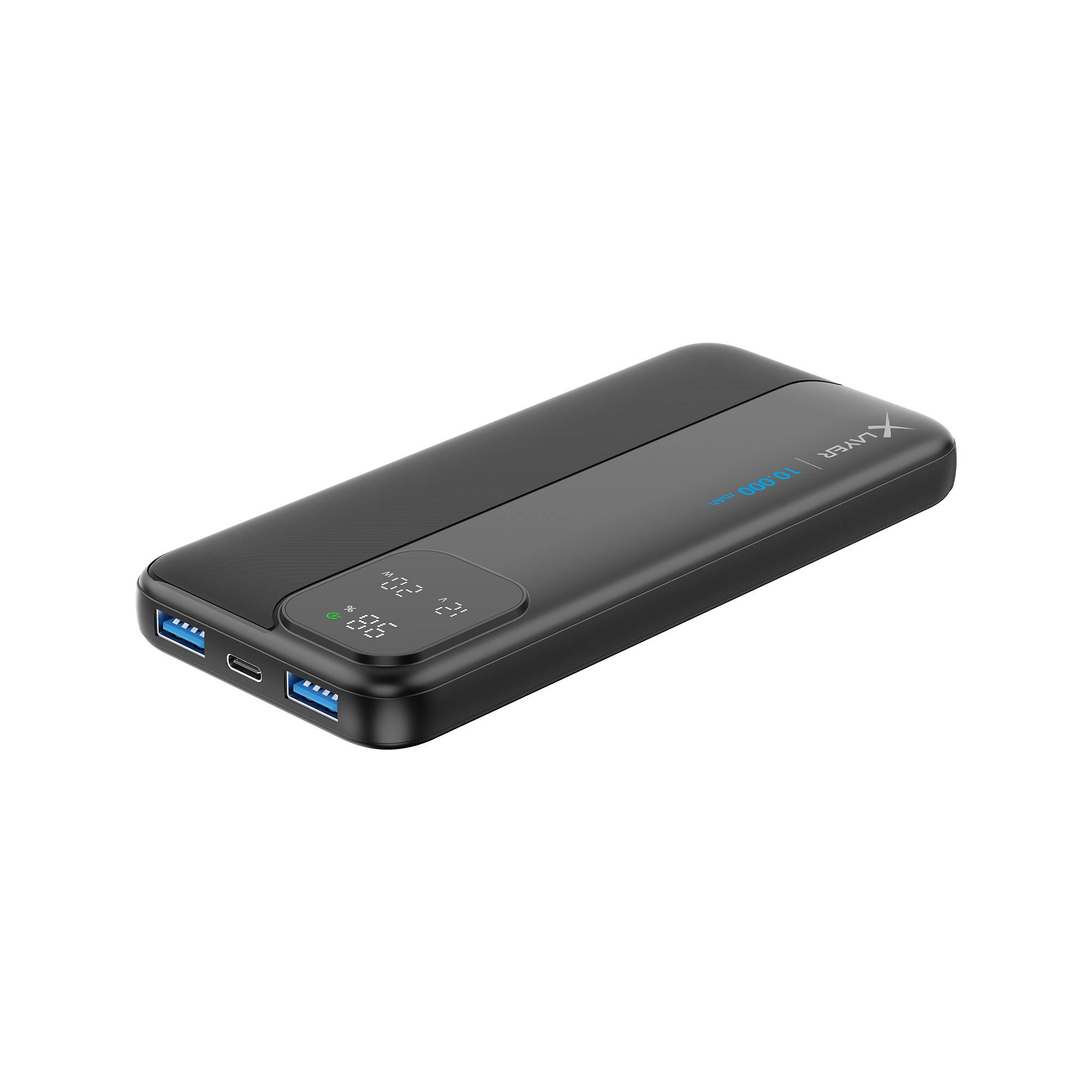 XLayer Powerbank Rapid 10.000 mAh Black