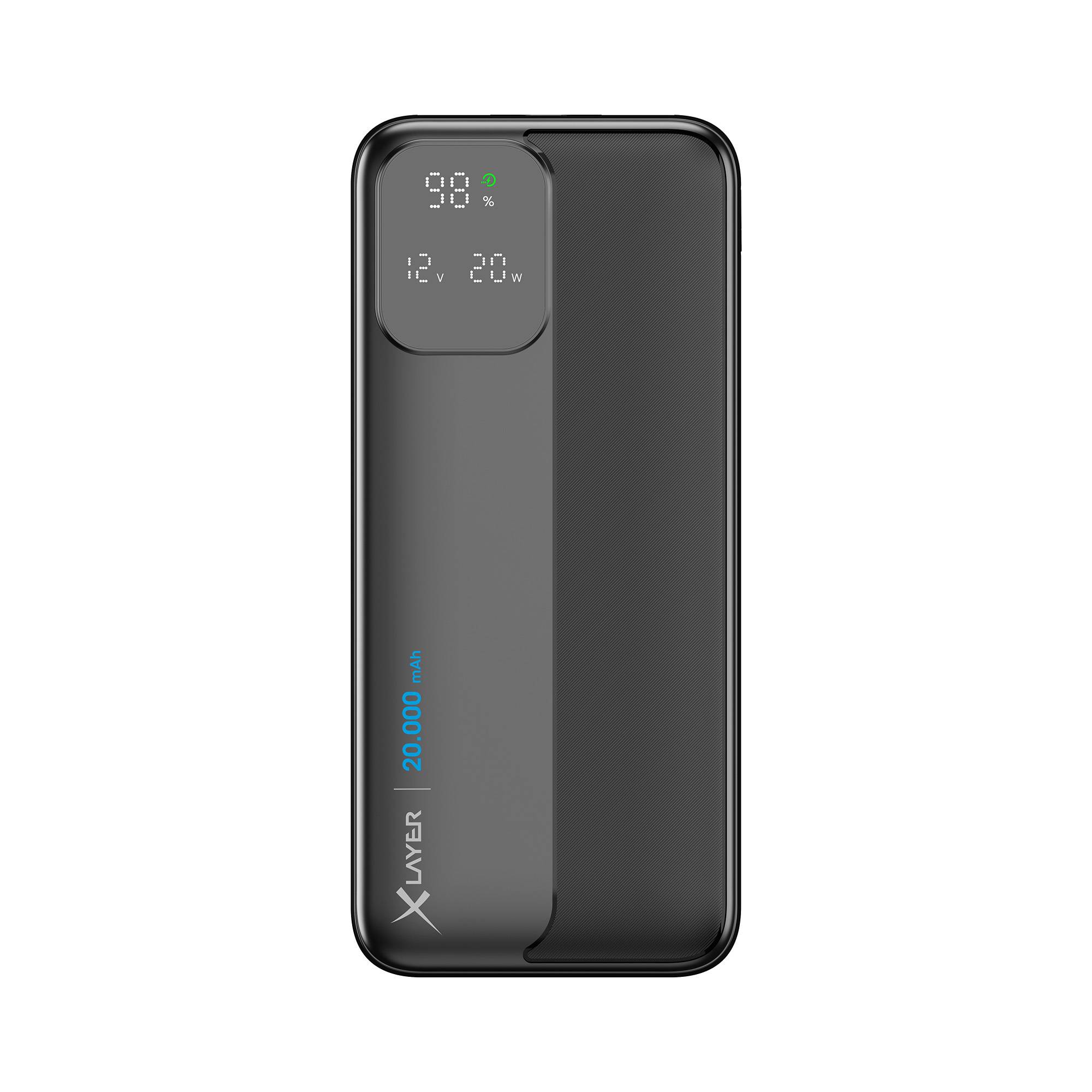 XLayer Powerbank Rapid 20.000 mAh Black