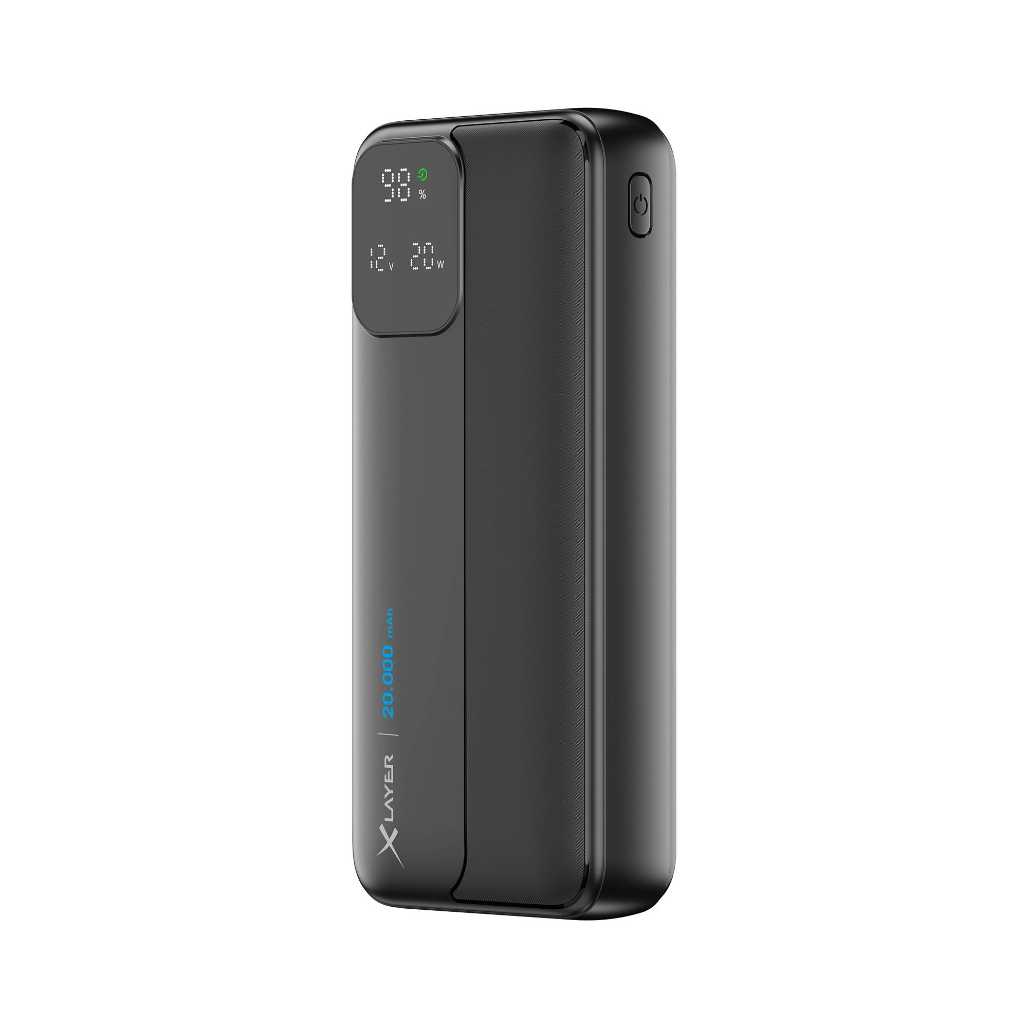 XLayer Powerbank Rapid 20.000 mAh Black