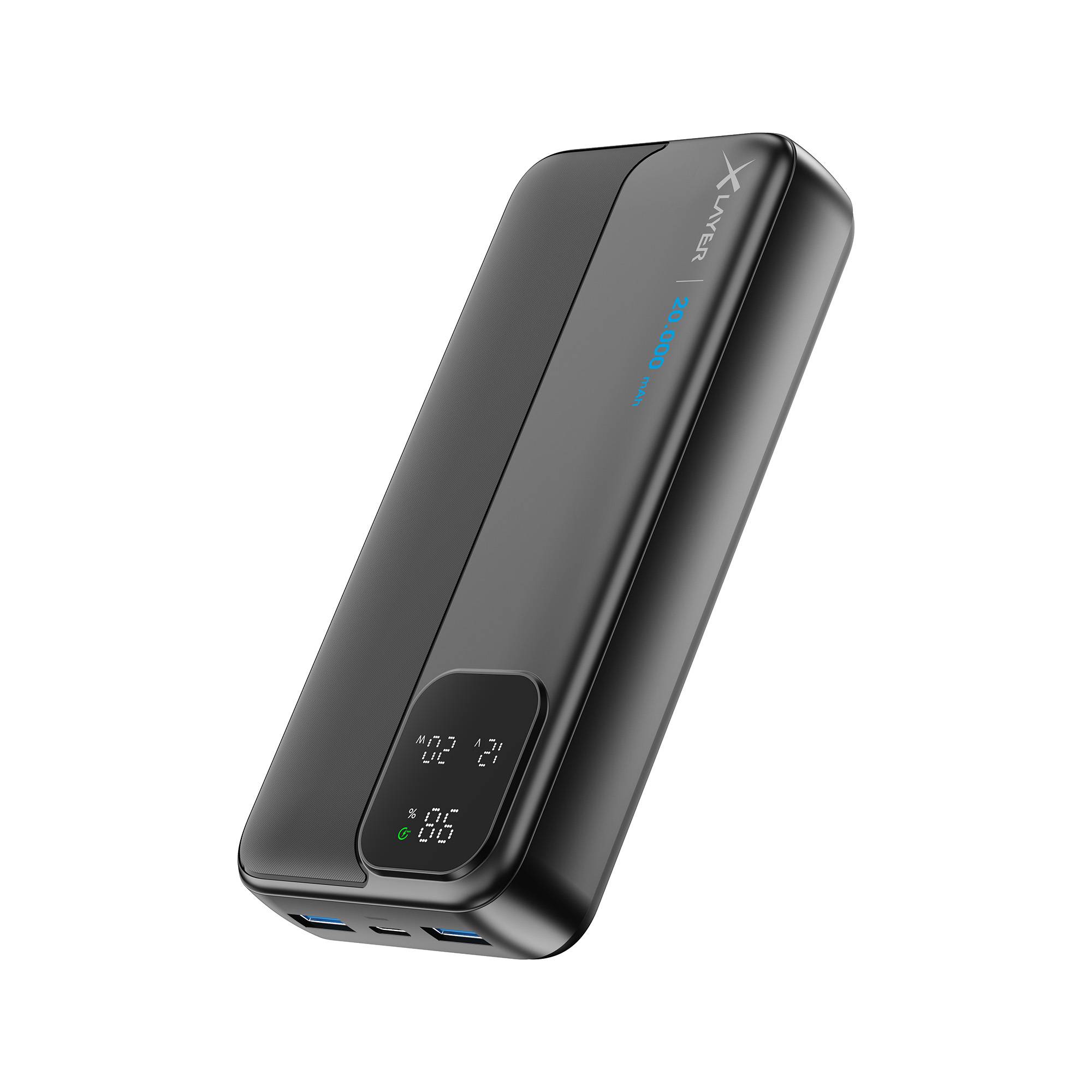 XLayer Powerbank Rapid 20.000 mAh Black