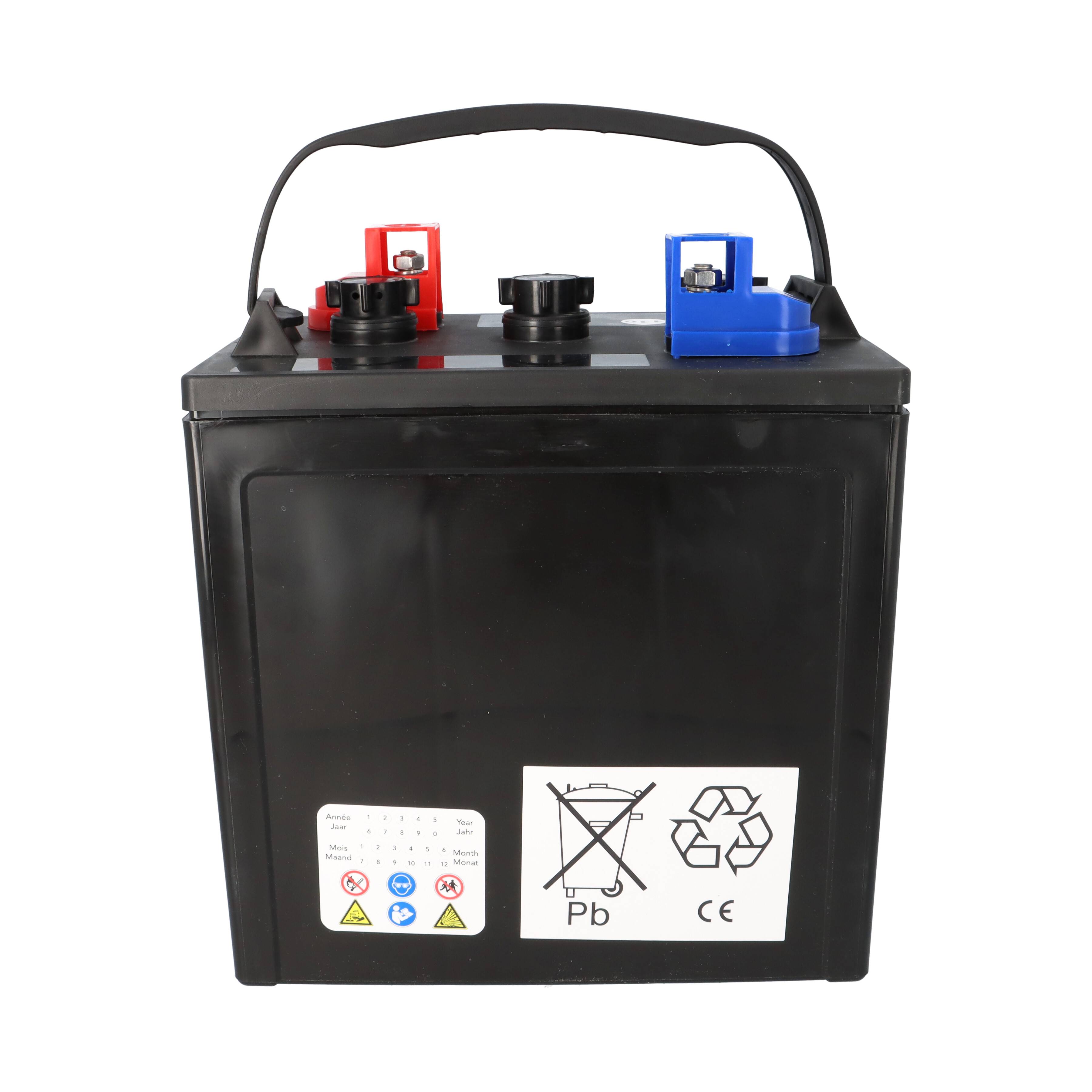 2x Traktionsbatterie Landport LP 105 6V 225Ah Deep Cycle (12V)