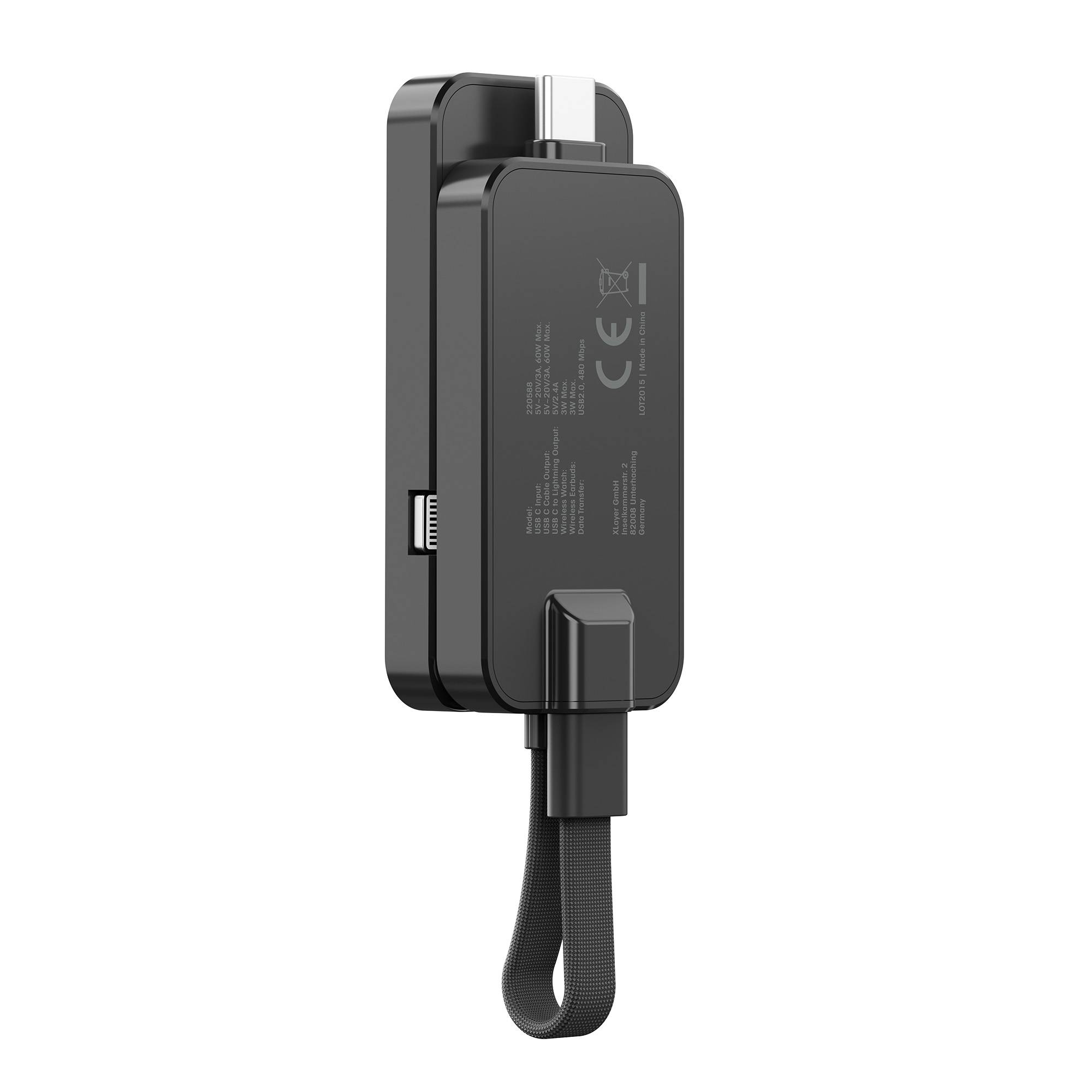 XLayer 3-in-1 Power Stick schwarz