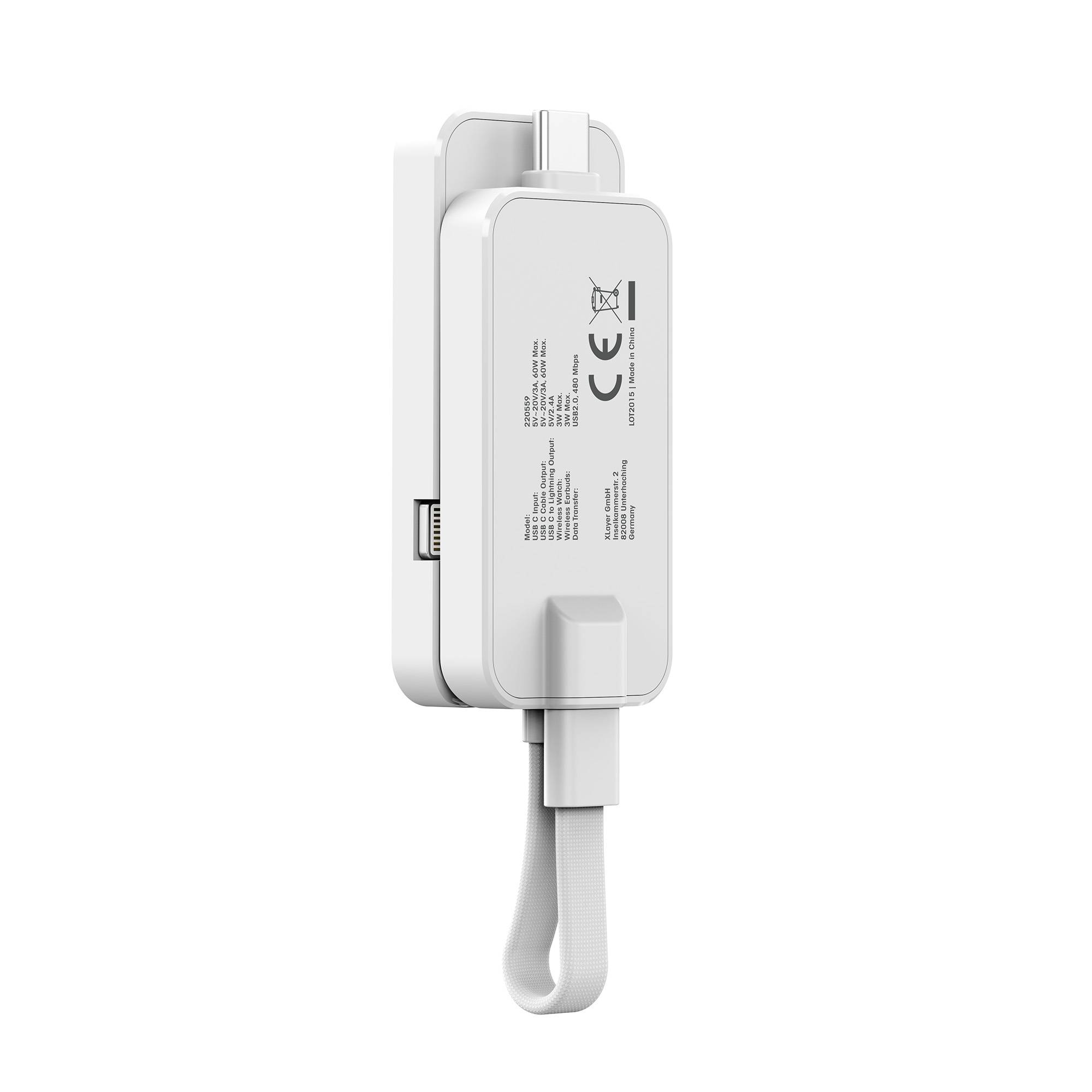 XLayer 3-in-1 Power Stick weiß