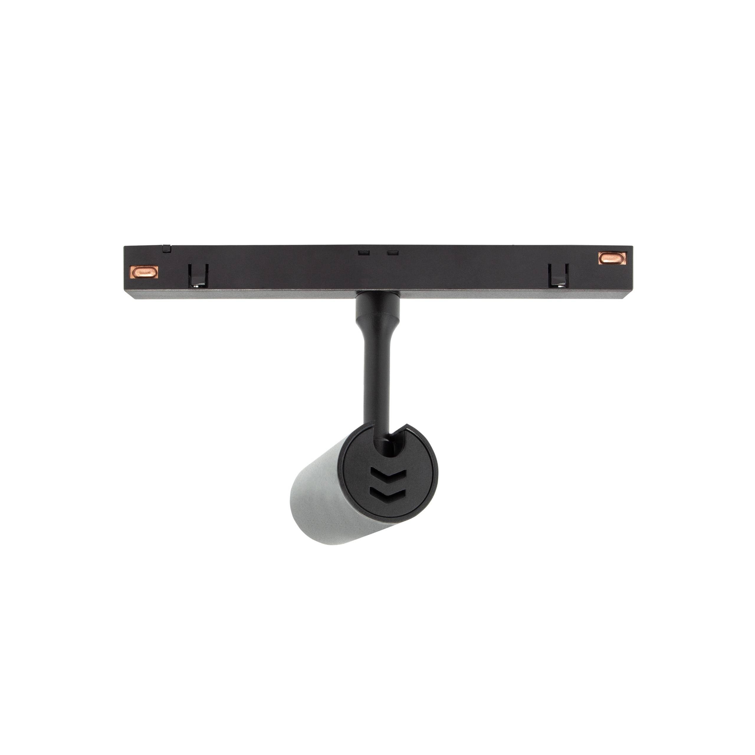 Spectrum LED SYSTEM Shift Spot S 6W 48V Schienensystem 24° Stromschienenstrahler 555lm schwarz Warmweiß 3000K