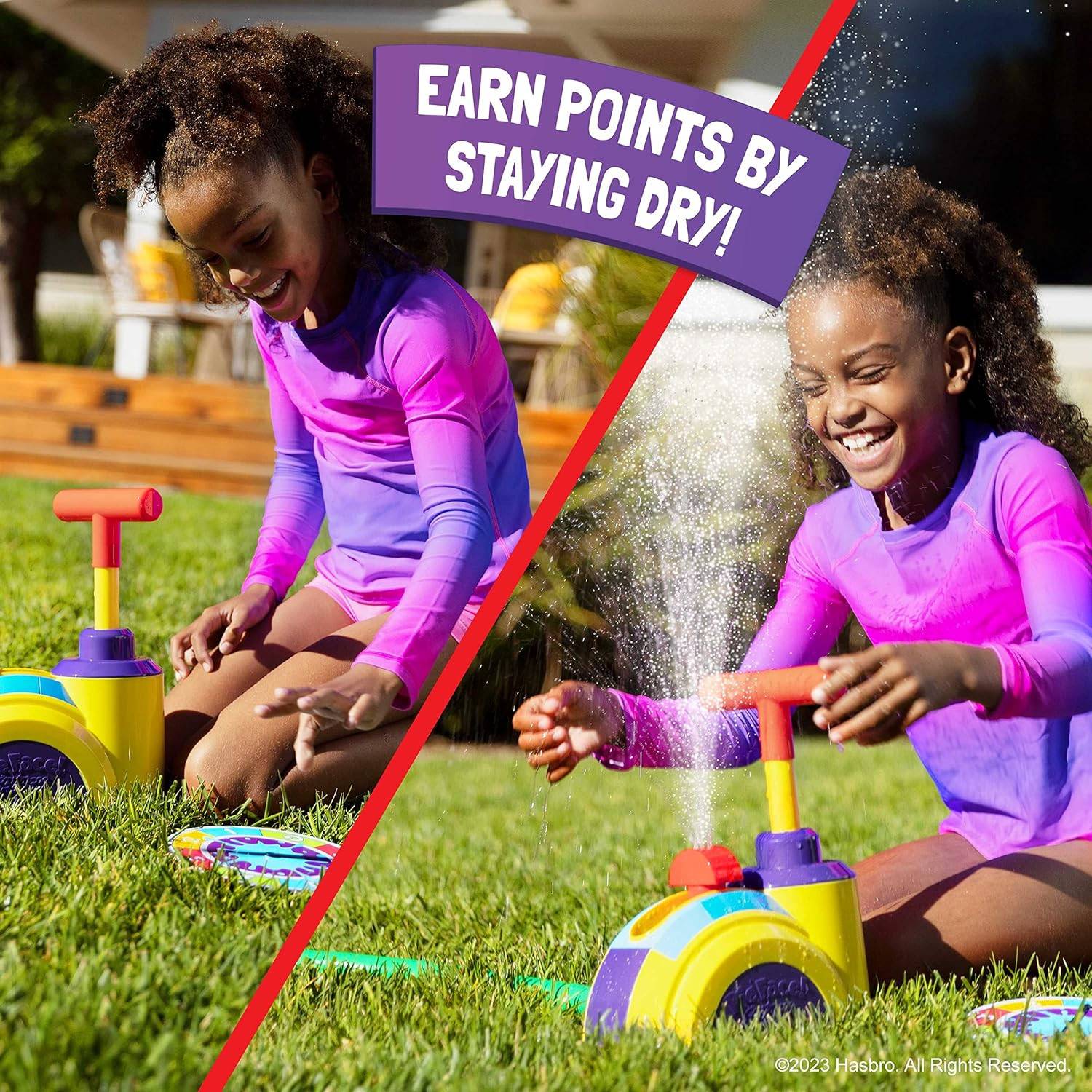 Hasbro - SOAK-7250 - Pie Face! Splash Wasserspielzeug Wassersprinkler Sprenkler Sommer Kinder