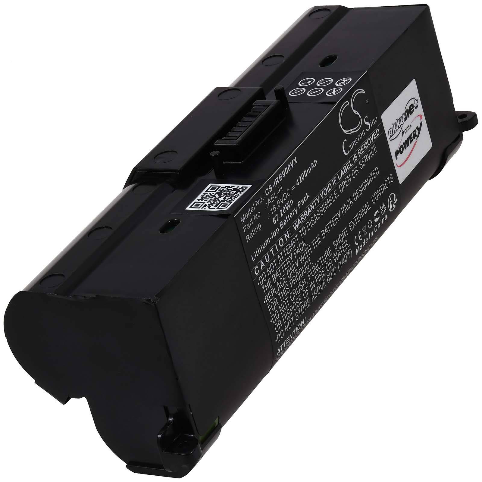 Powery Akku kompatibel mit iRobot Typ ABL-H, 17,5V, Li-Ion